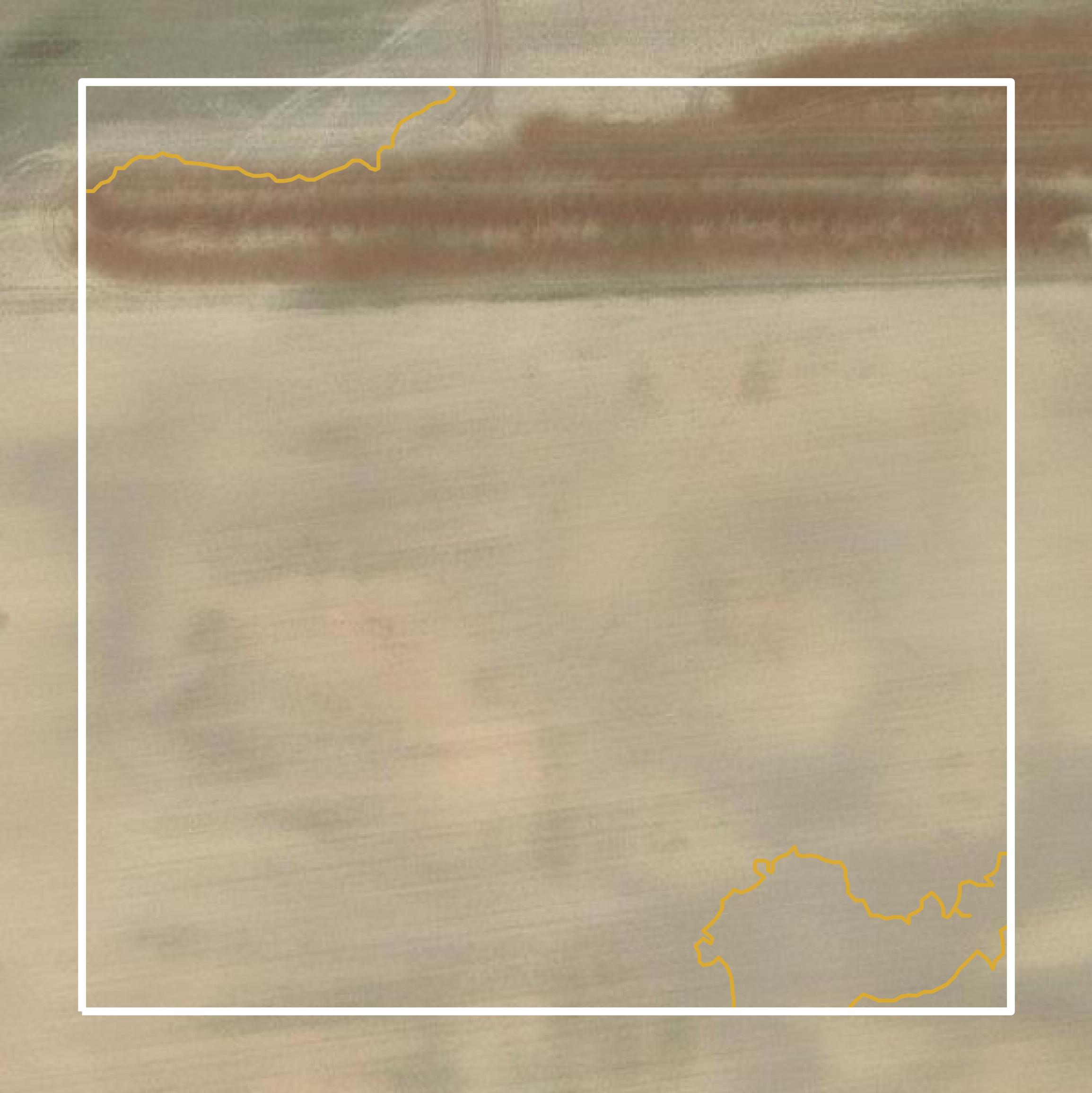 This image shows a contour map in Huron County created using GIS data in Equator.