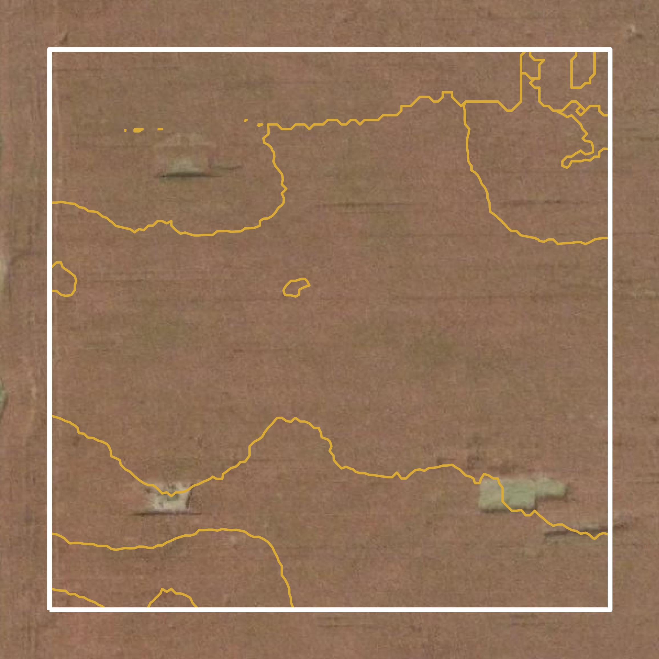 This image shows a contour map in Ionia County created using GIS data in Equator.