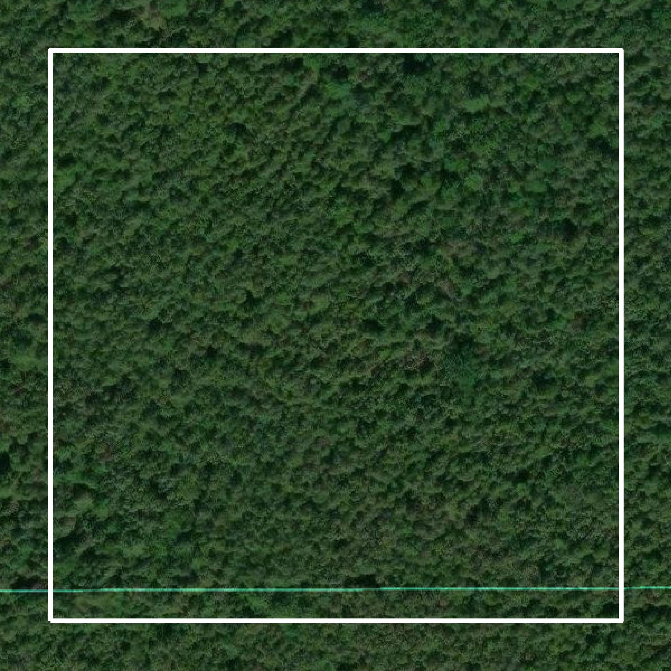 This image shows parcel and building data in Iosco County created using GIS data in Equator.