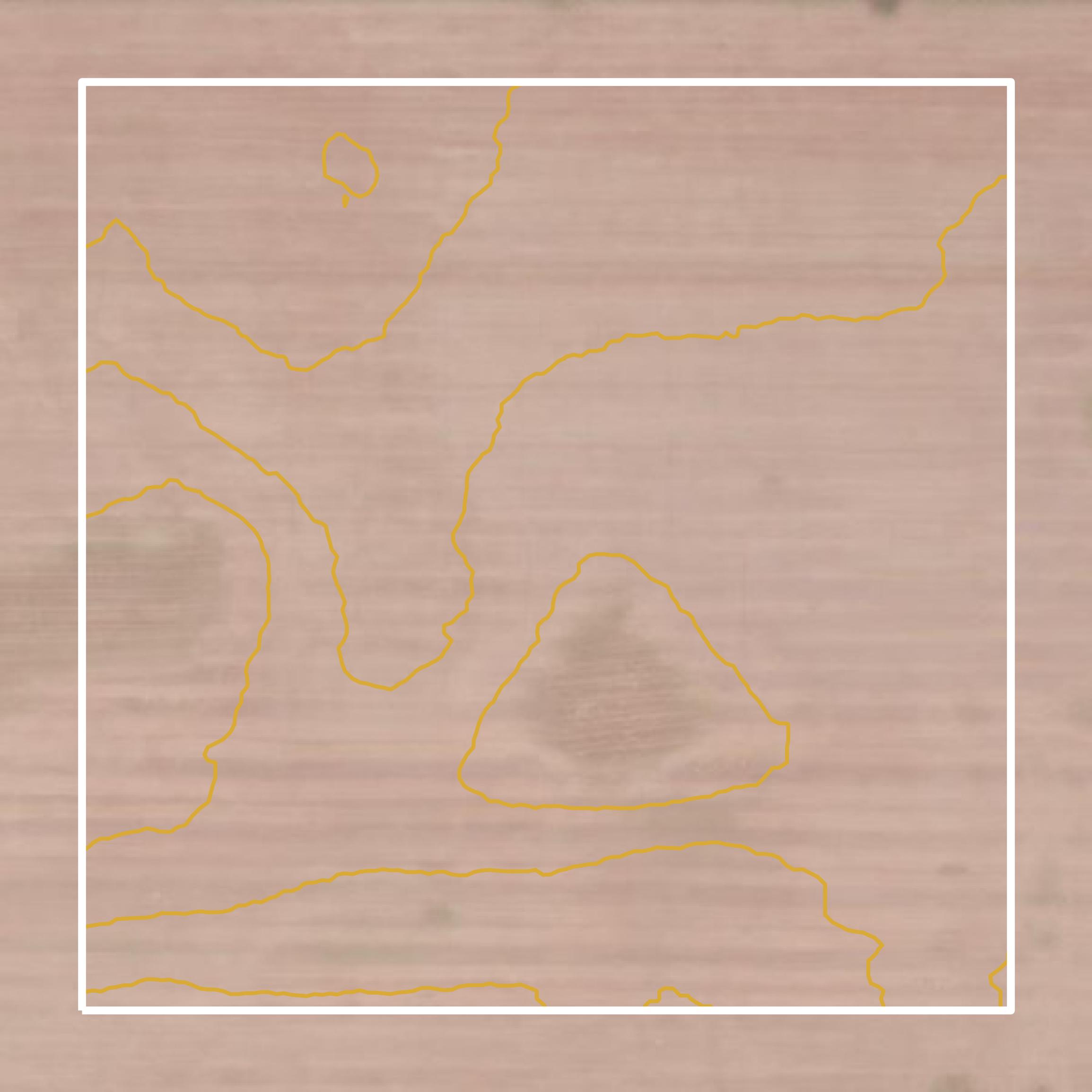 This image shows a contour map in Lapeer County created using GIS data in Equator.