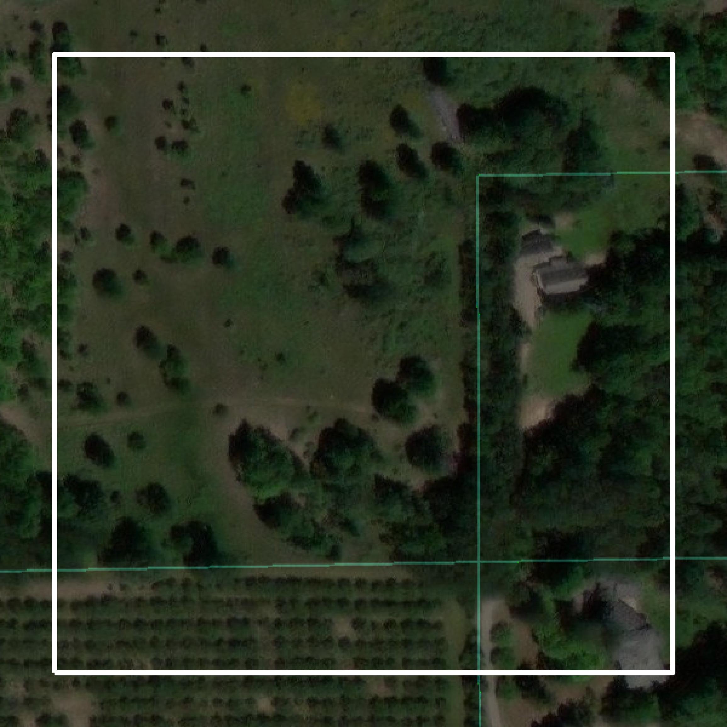 This image shows parcel and building data in Leelanau County created using GIS data in Equator.