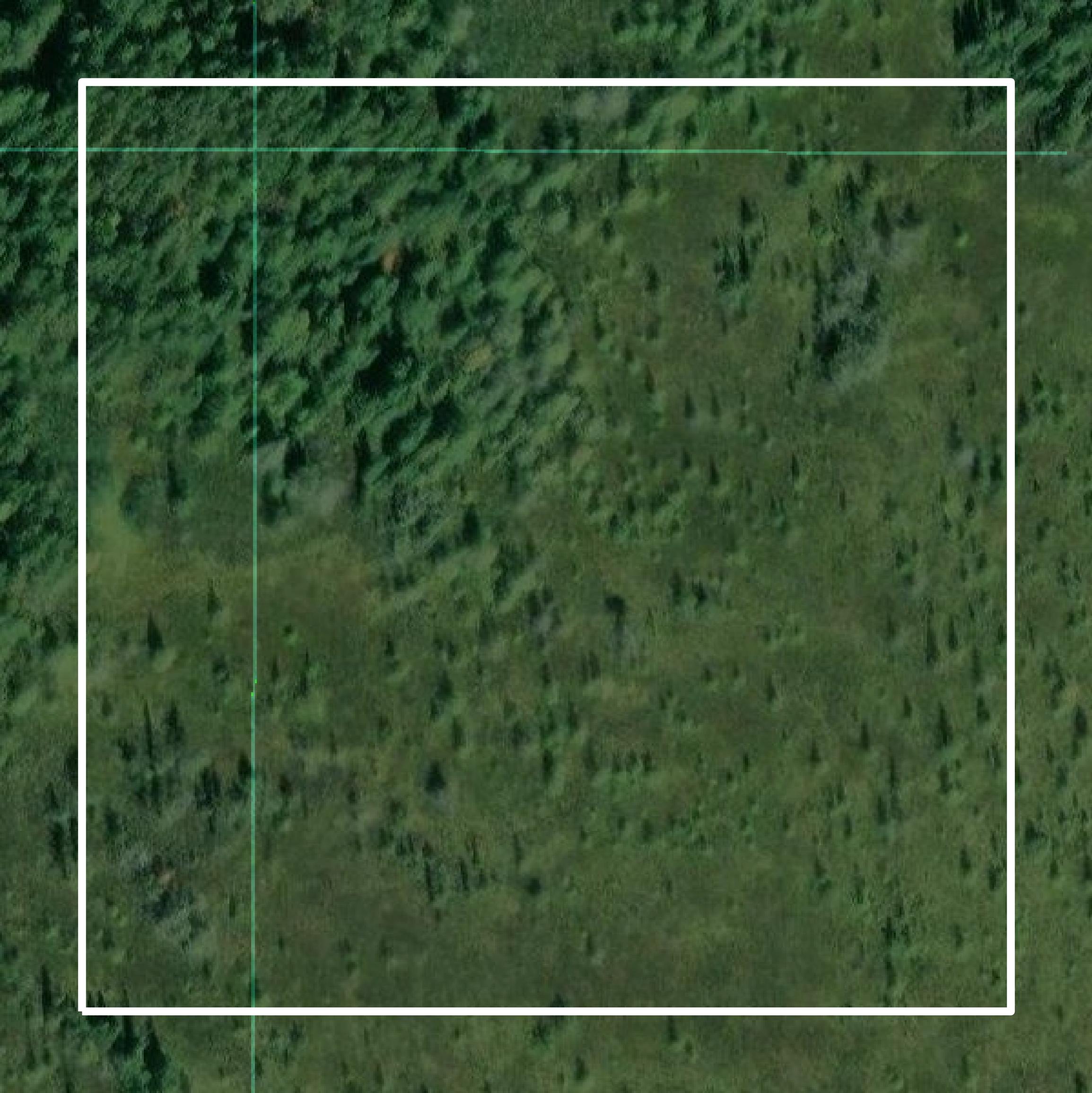 This image shows parcel and building data in Luce County created using GIS data in Equator.