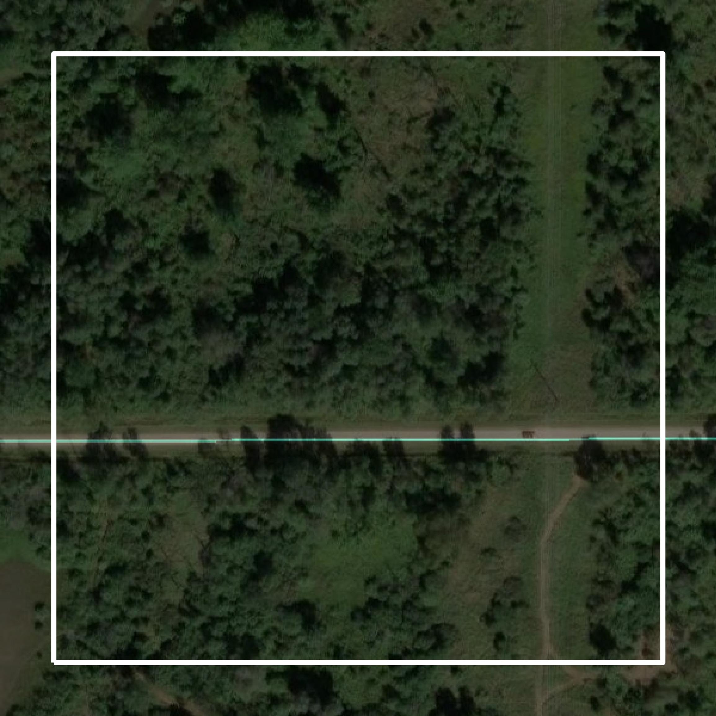 This image shows parcel and building data in Mason County created using GIS data in Equator.