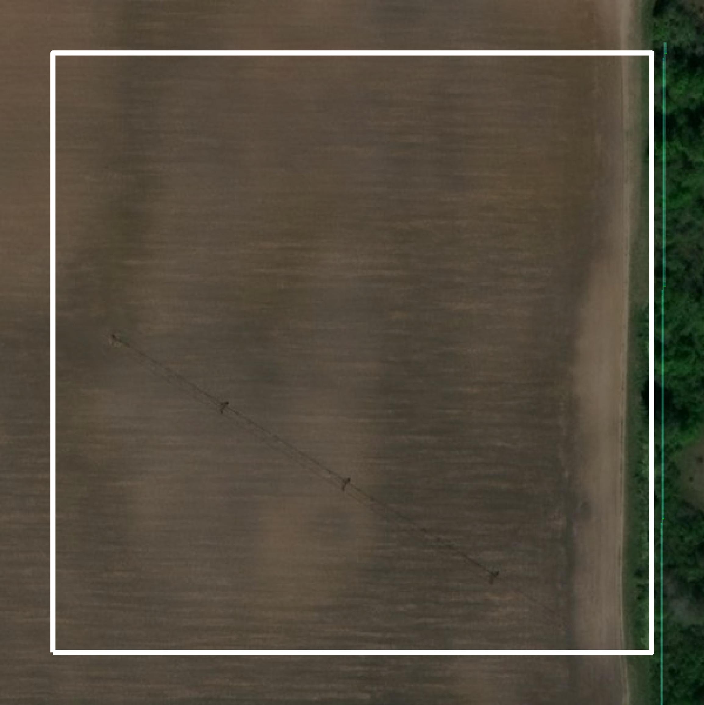 This image shows parcel and building data in Newaygo County created using GIS data in Equator.