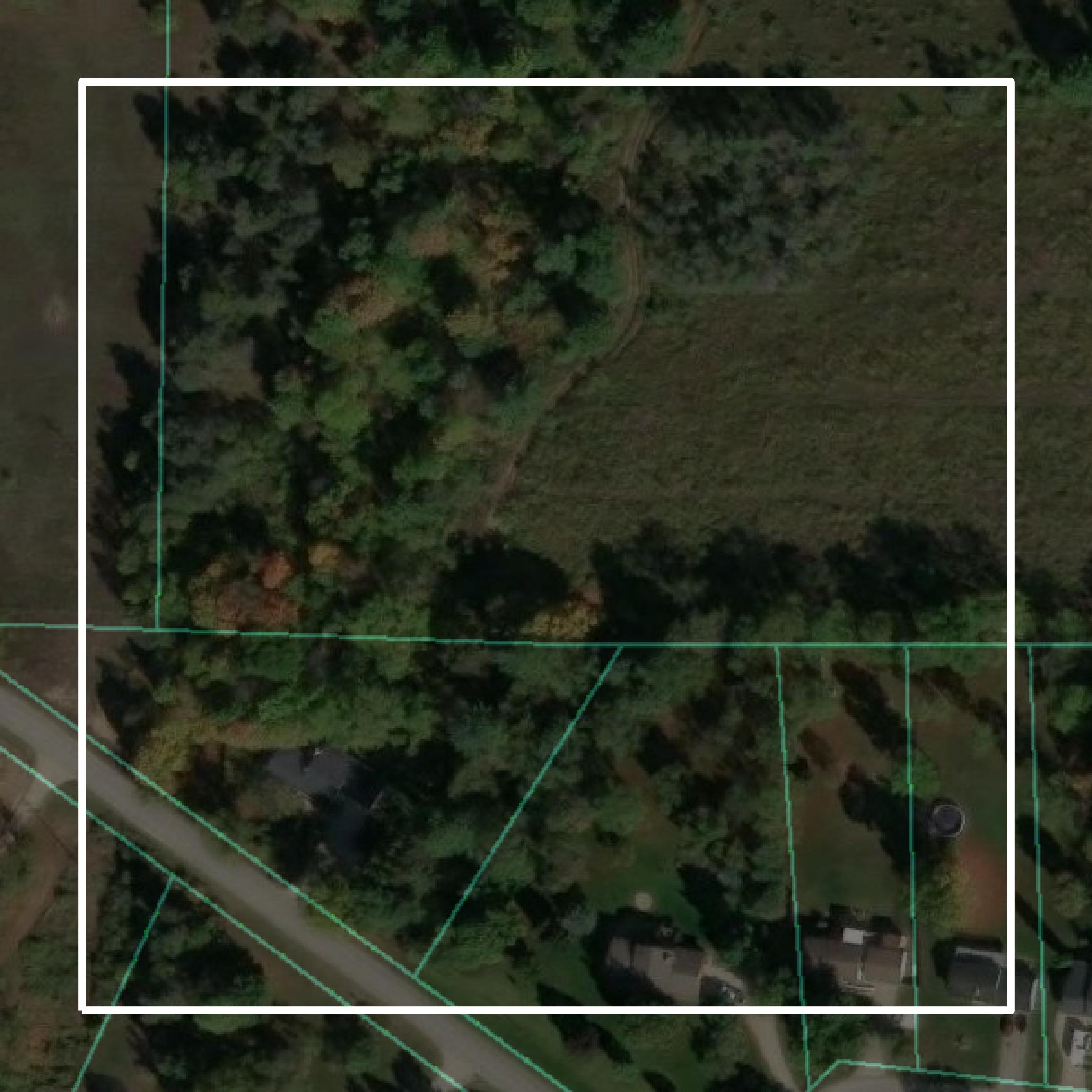 This image shows parcel and building data in Osceola County created using GIS data in Equator.