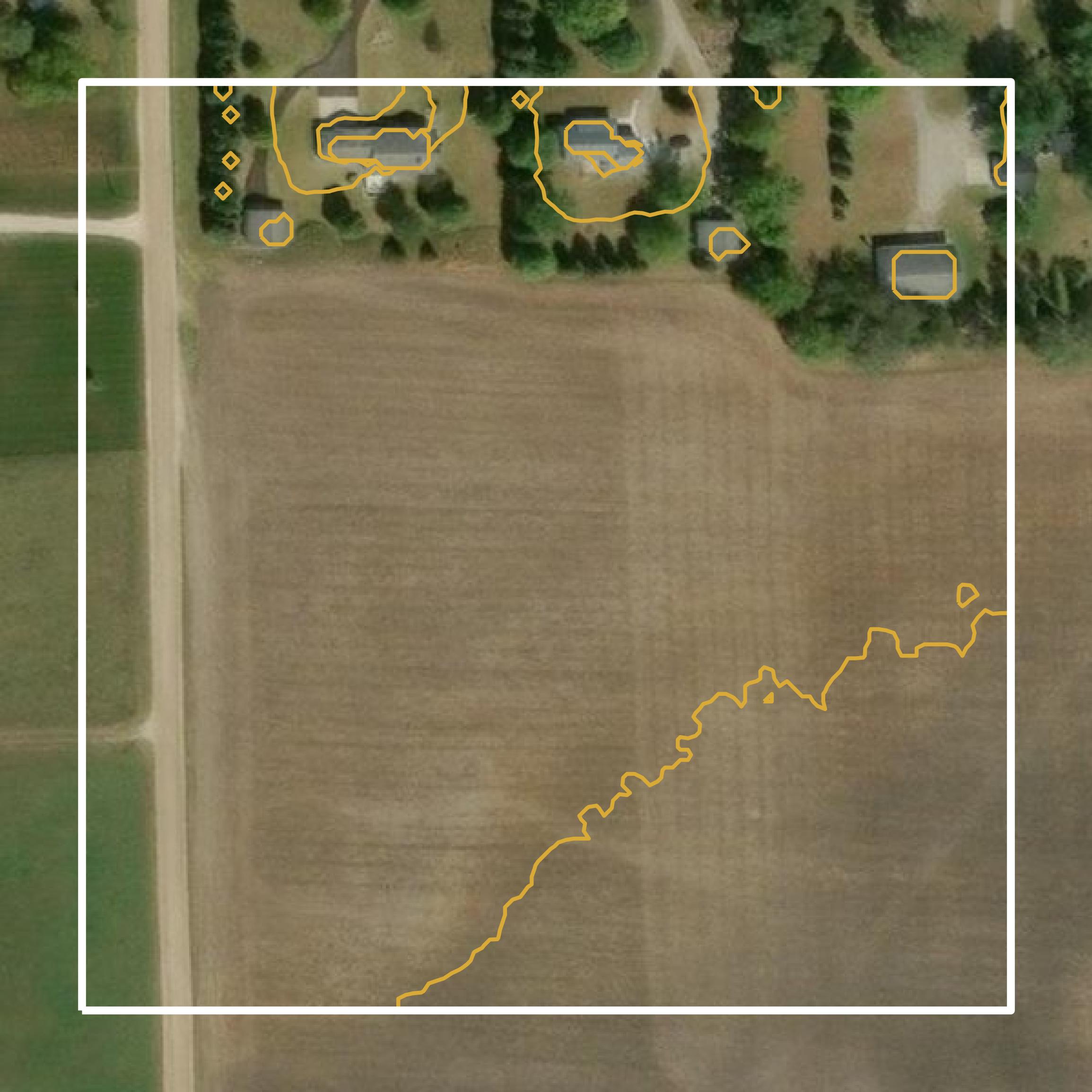 This image shows a contour map in Ottawa County created using GIS data in Equator.
