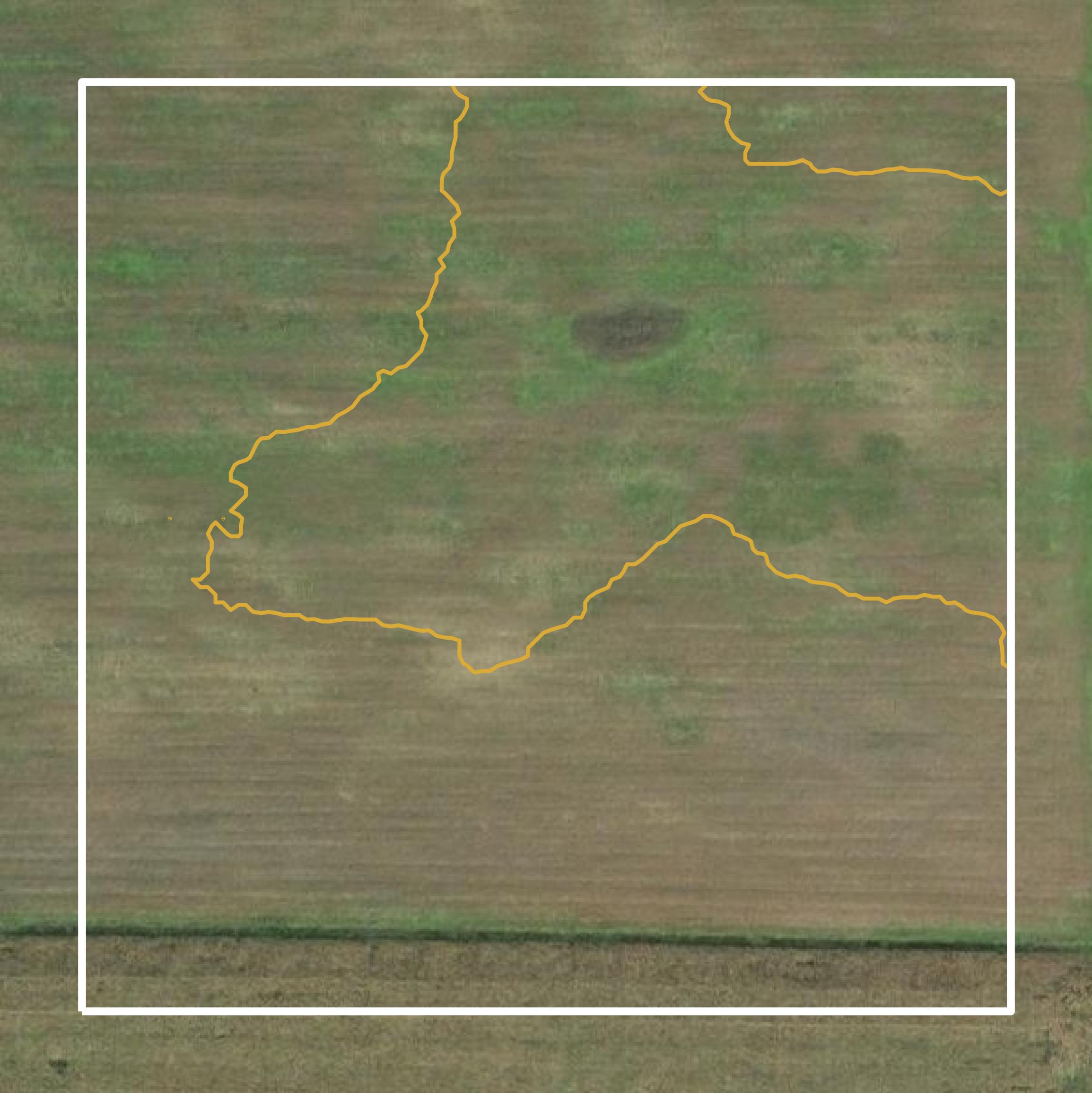 This image shows a contour map in Shiawassee County created using GIS data in Equator.