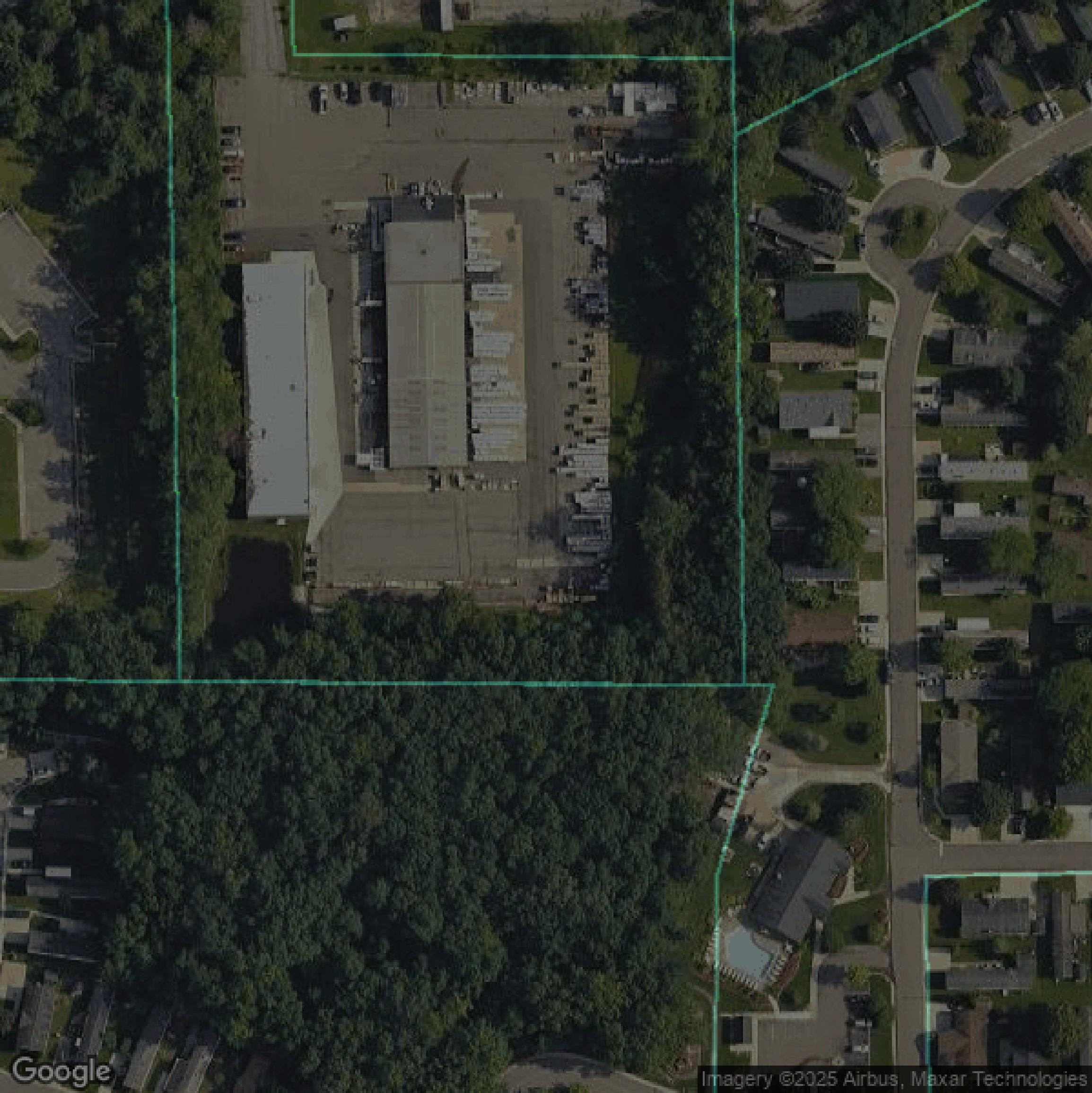 This image shows parcel data in Washtenaw County created using GIS data in Equator.