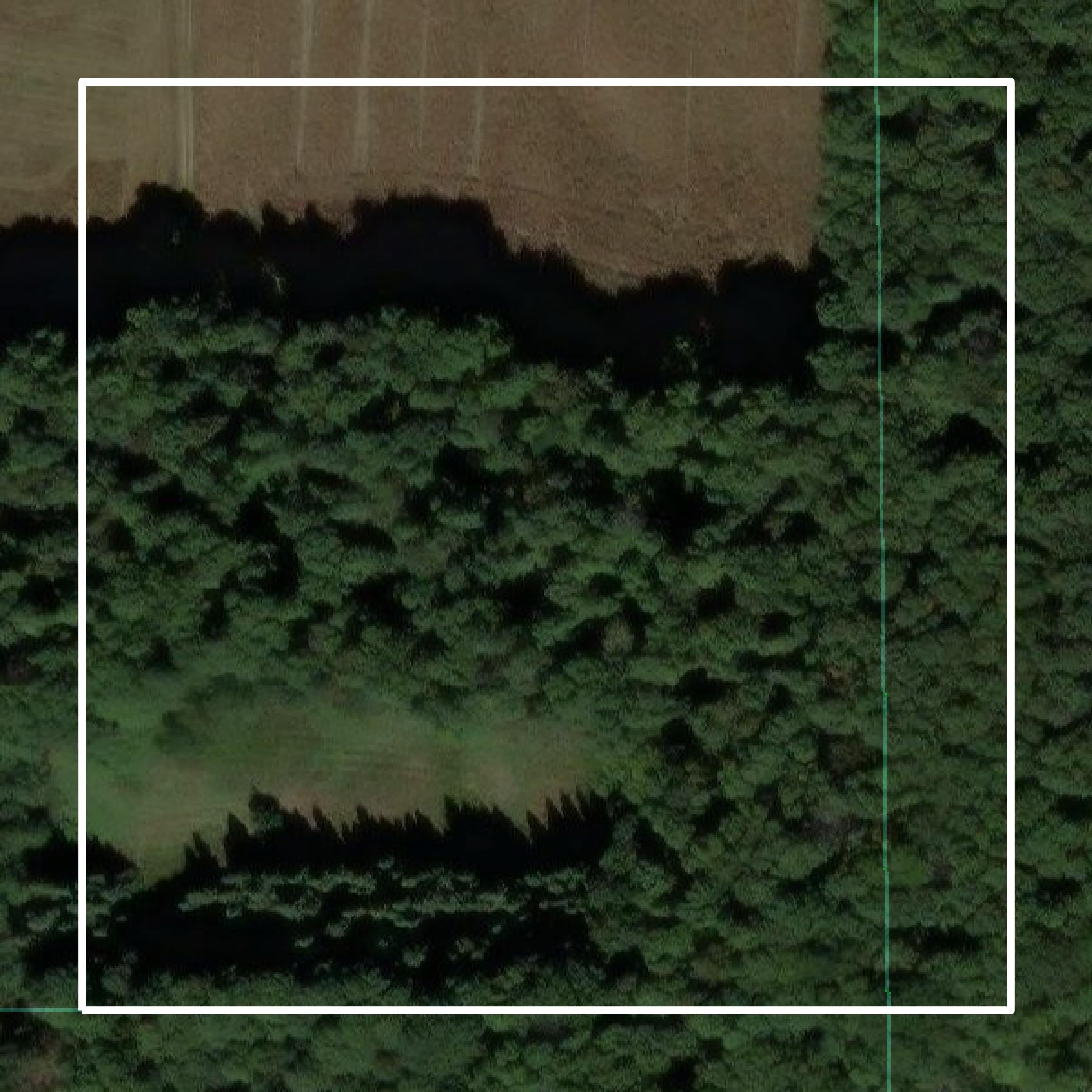 This image shows parcel and building data in Wexford County created using GIS data in Equator.