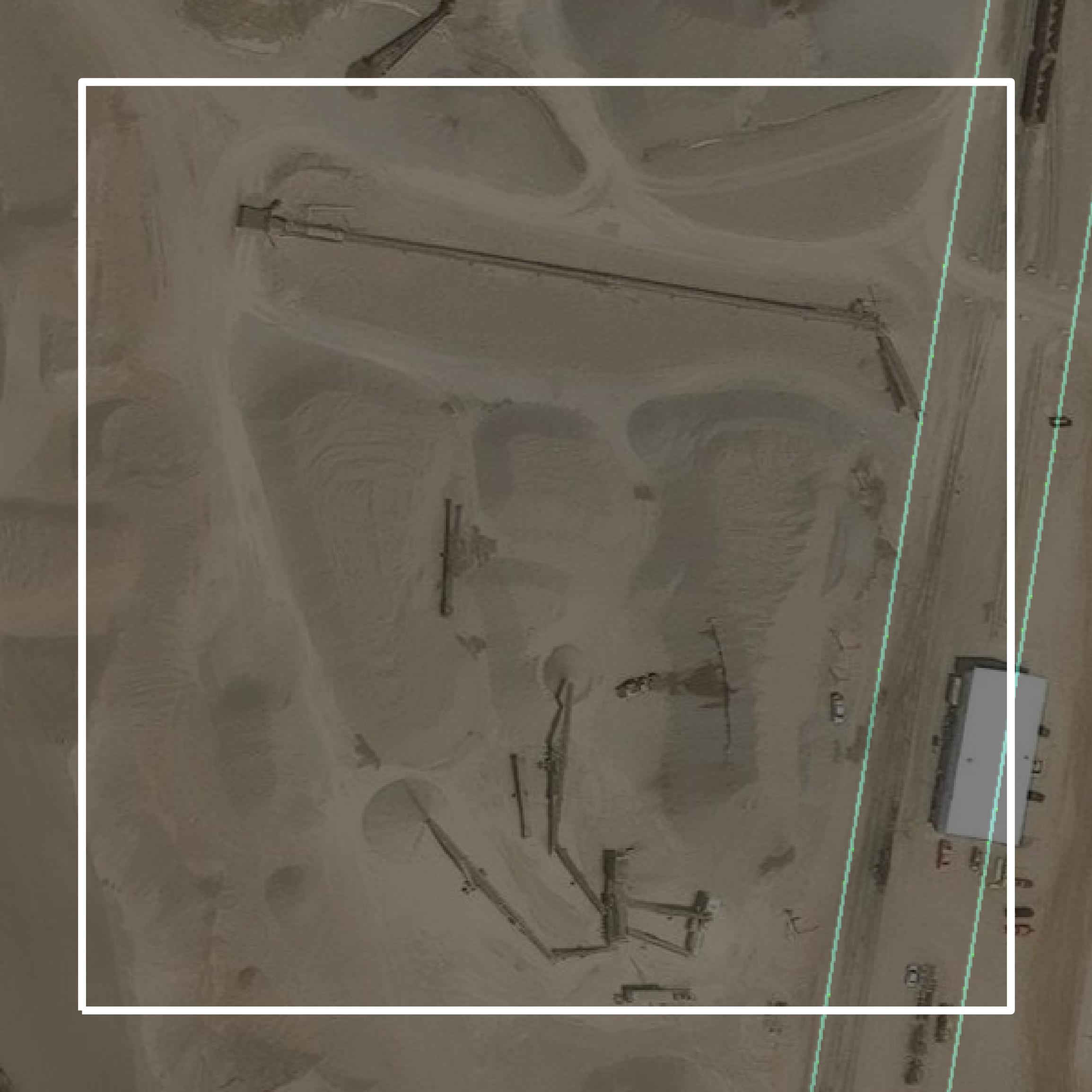 This image shows parcel and building data in Becker County created using GIS data in Equator.