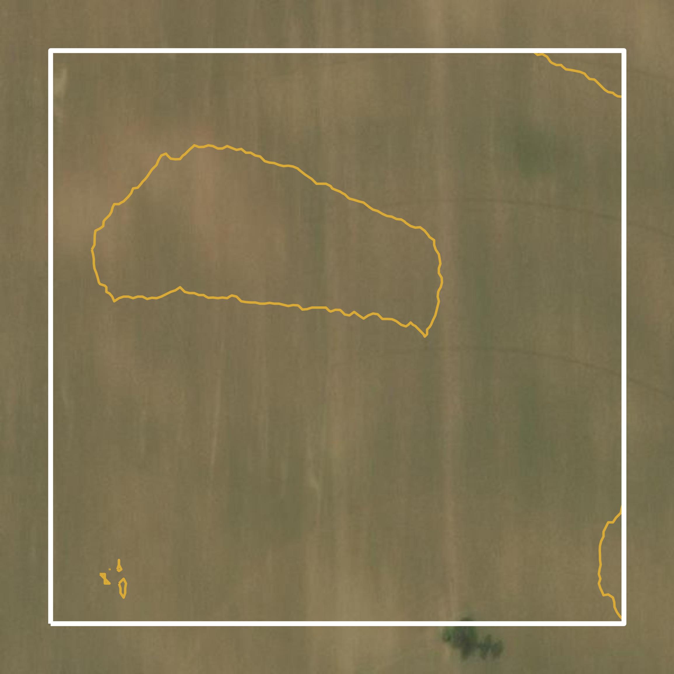 This image shows a contour map in Benton County created using GIS data in Equator.
