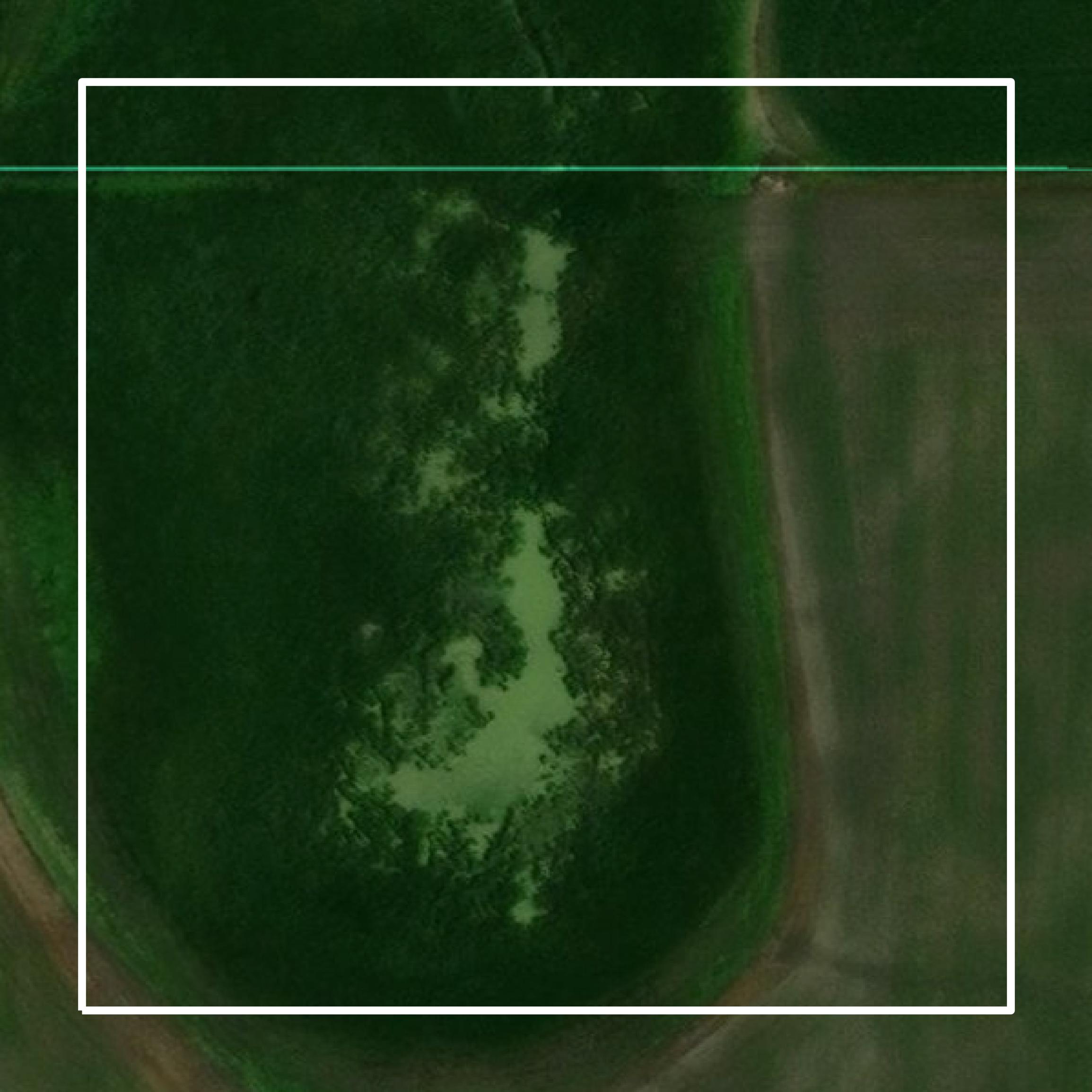 This image shows parcel and building data in Big Stone County created using GIS data in Equator.