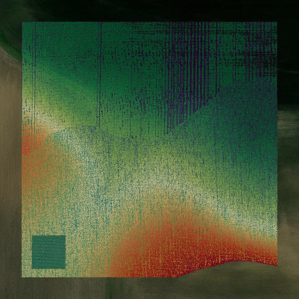 This image shows a LiDAR point cloud in Carver County created using GIS data in Equator.