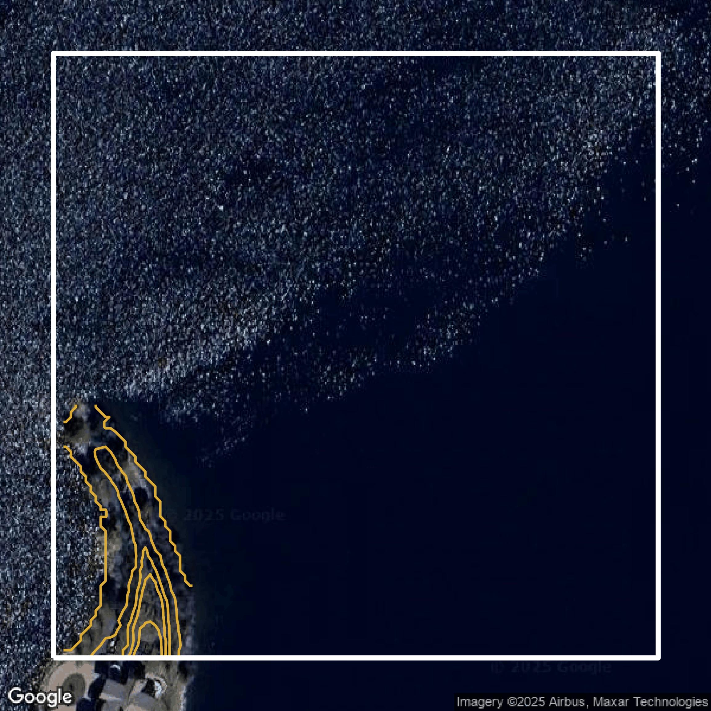 This image shows a contour map in Hennepin County created using GIS data in Equator.