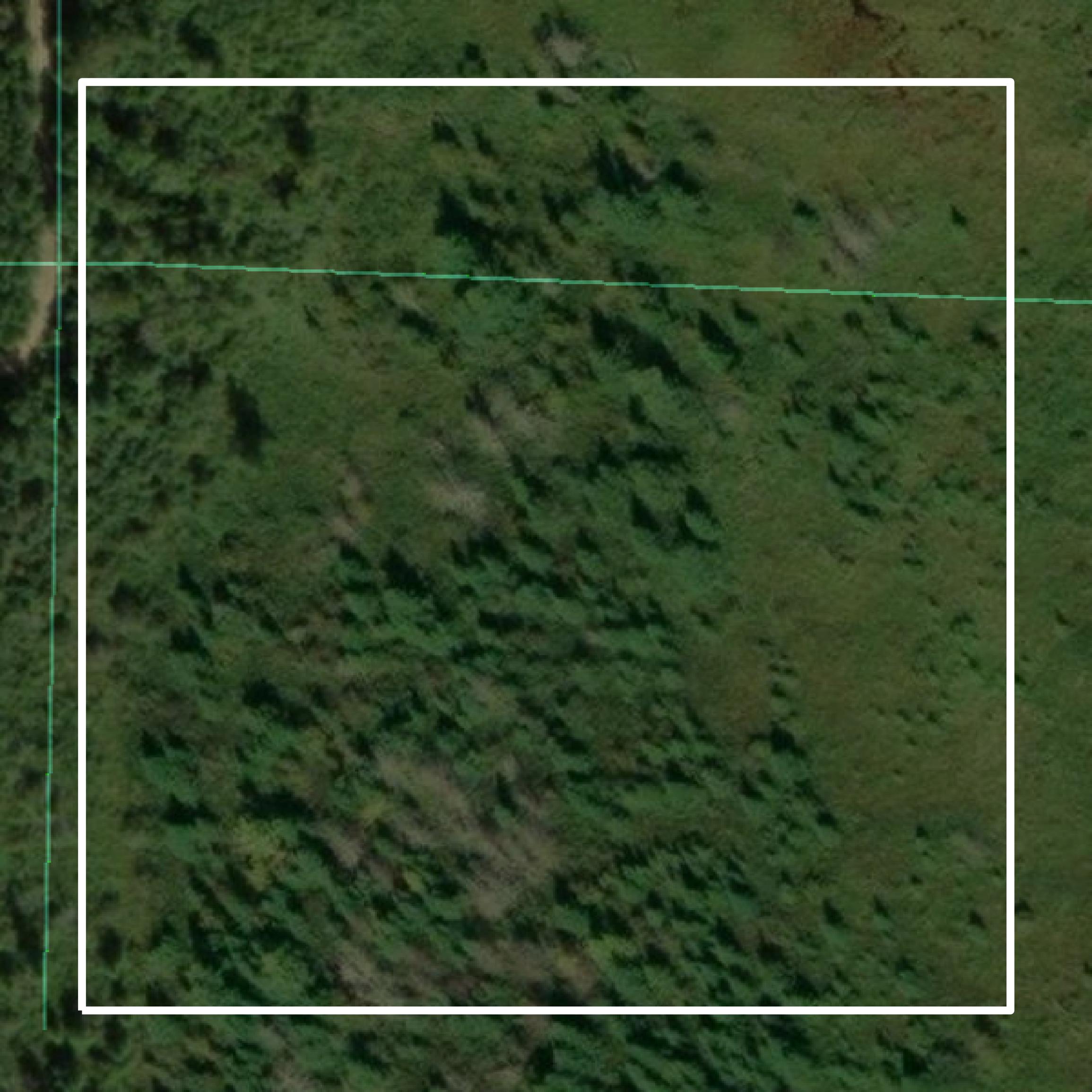 This image shows parcel and building data in Hubbard County created using GIS data in Equator.