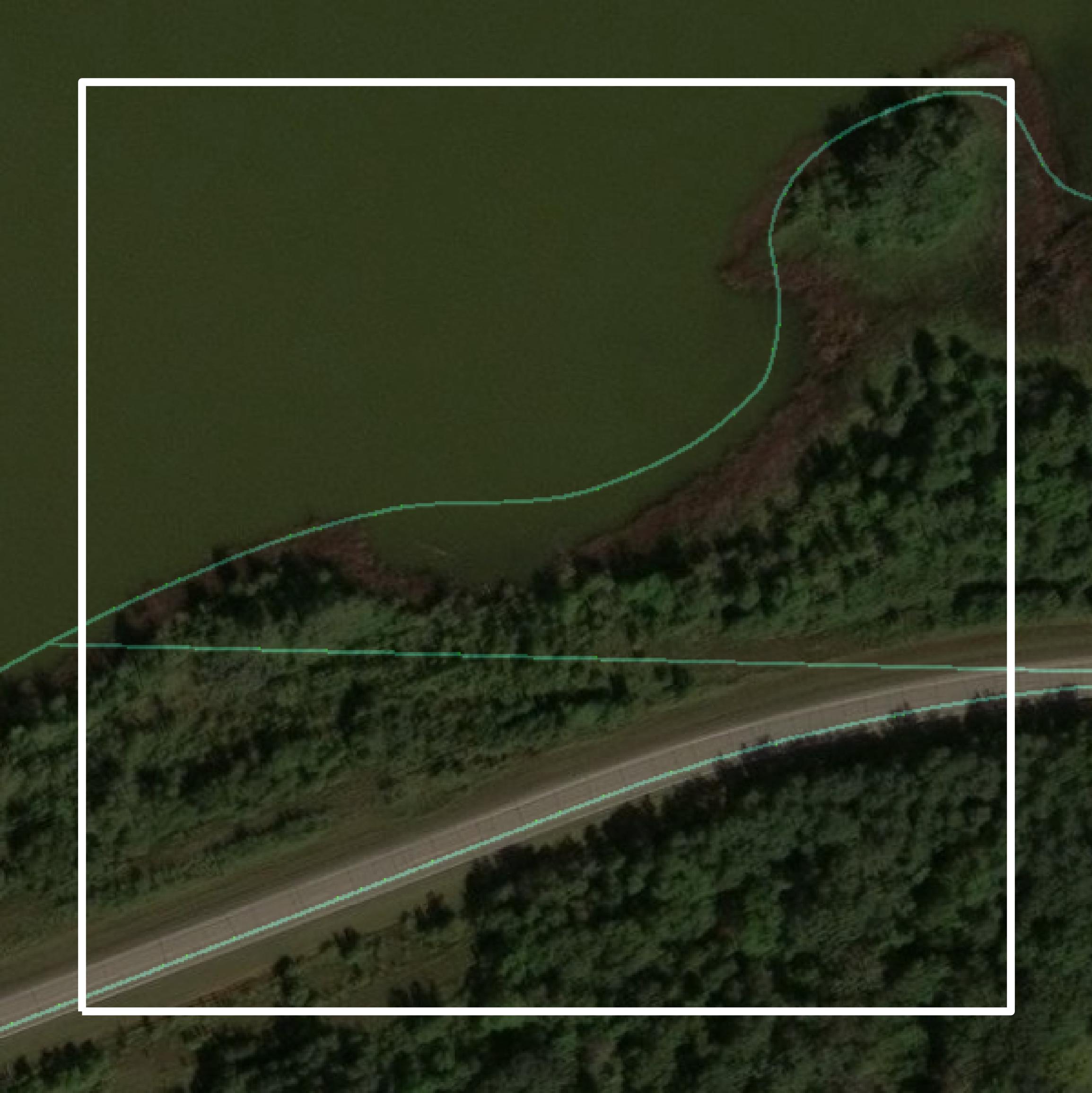 This image shows parcel and building data in Mahnomen County created using GIS data in Equator.