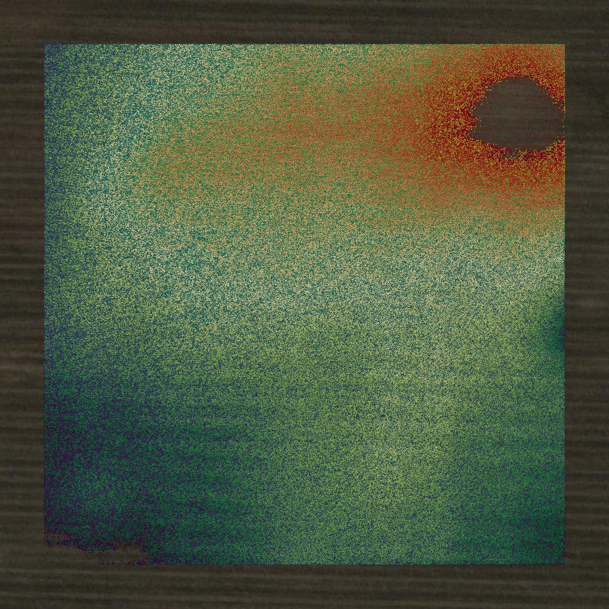 This image shows a LiDAR point cloud in Morrison County created using GIS data in Equator.
