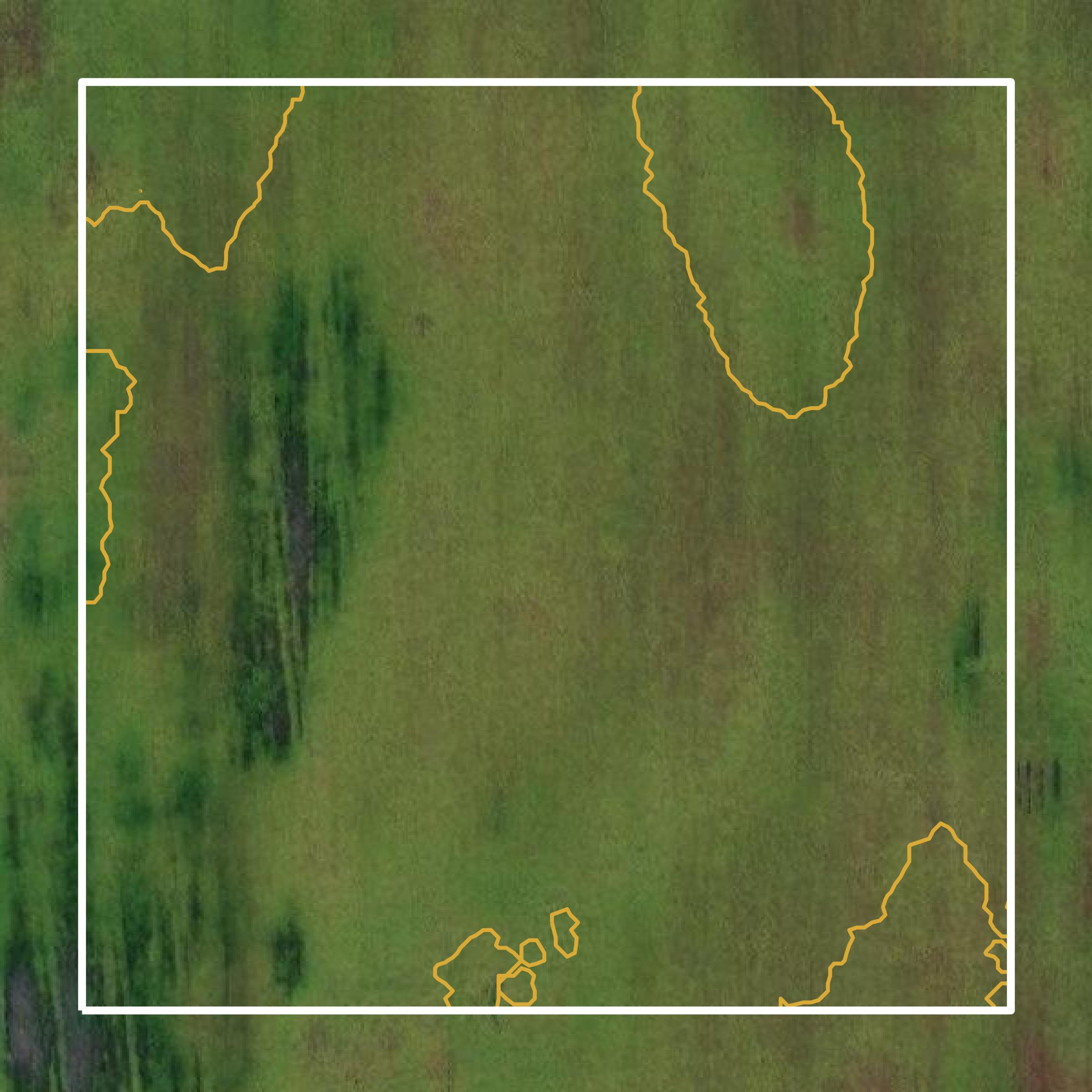 This image shows a contour map in Nicollet County created using GIS data in Equator.