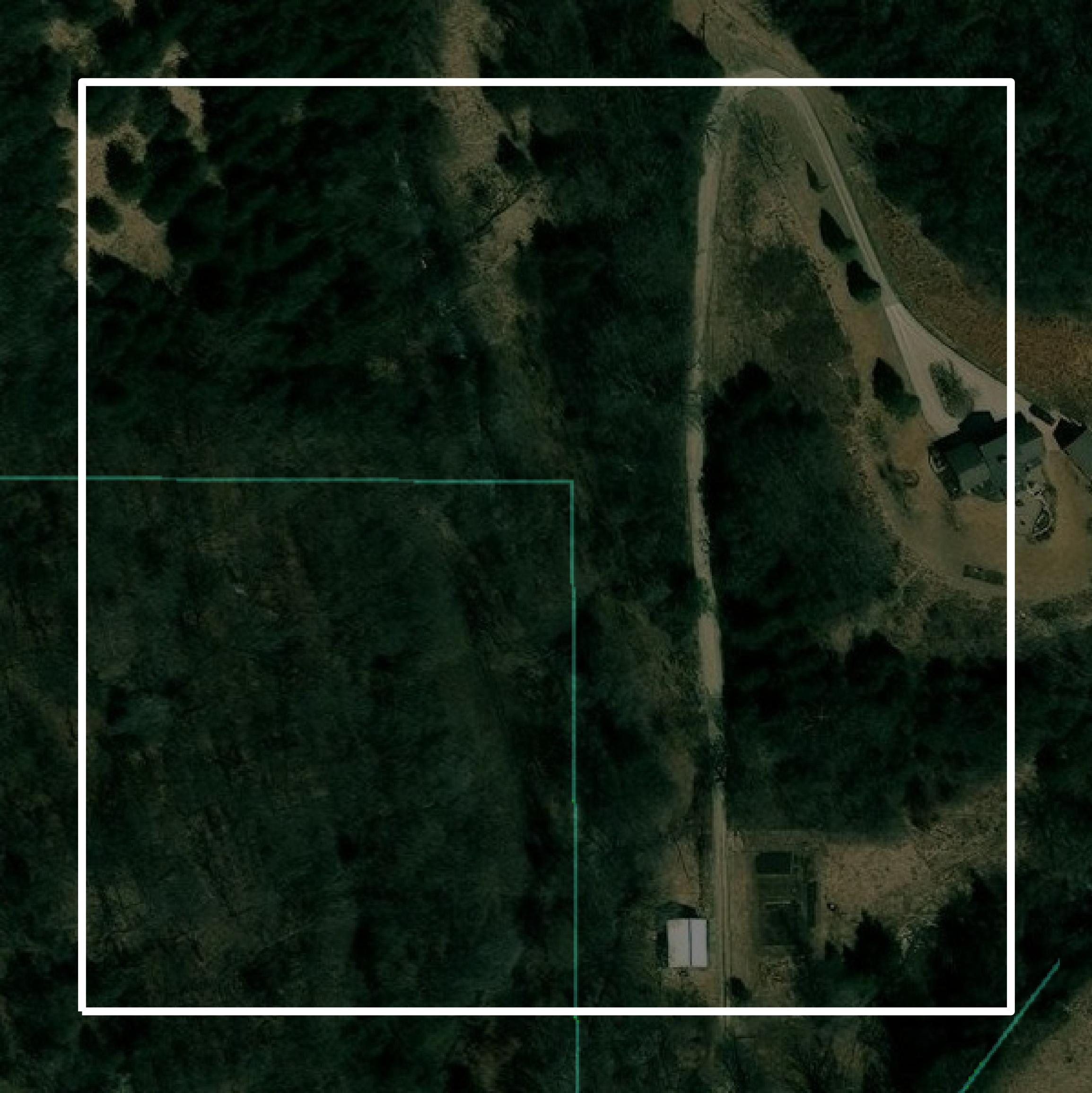 This image shows parcel and building data in Olmsted County created using GIS data in Equator.