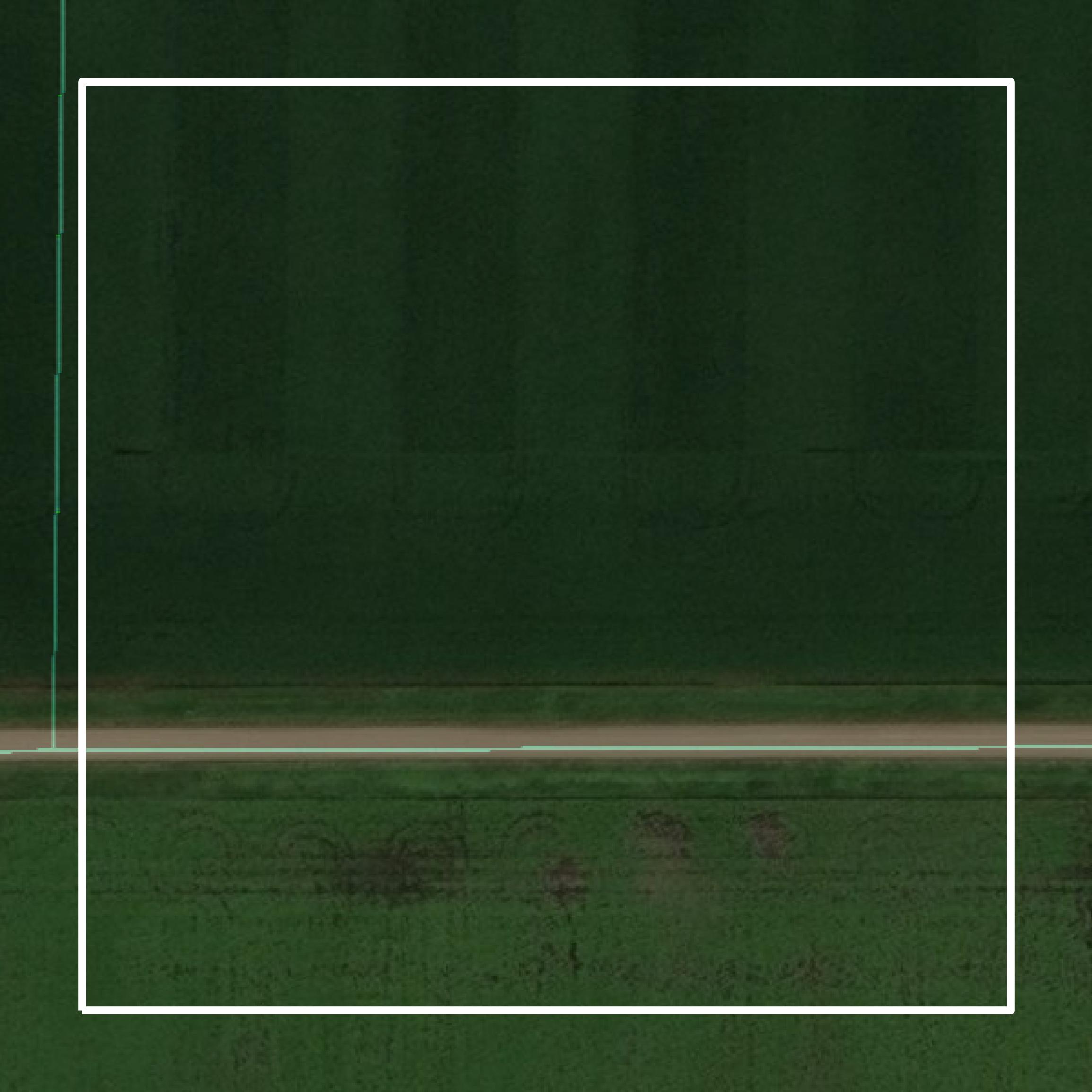 This image shows parcel and building data in Renville County created using GIS data in Equator.