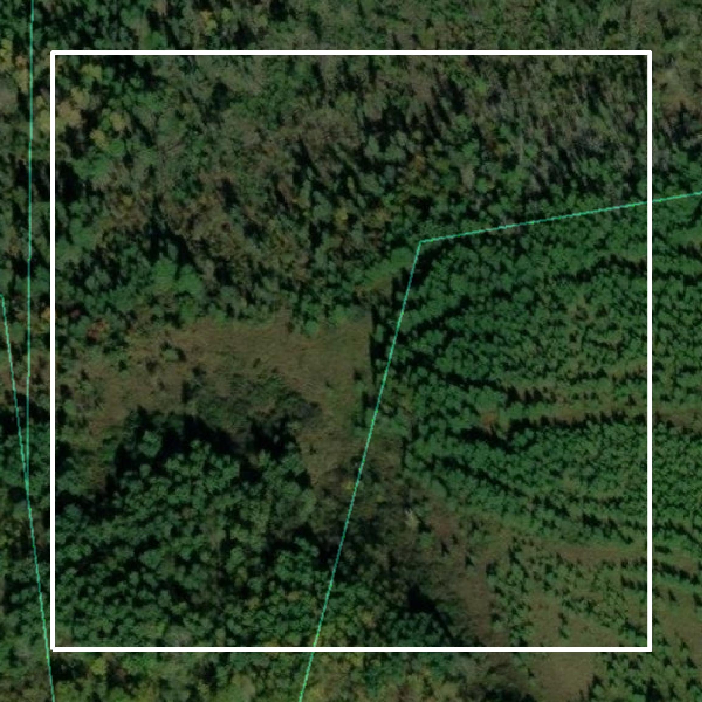 This image shows parcel and building data in St. Louis County created using GIS data in Equator.