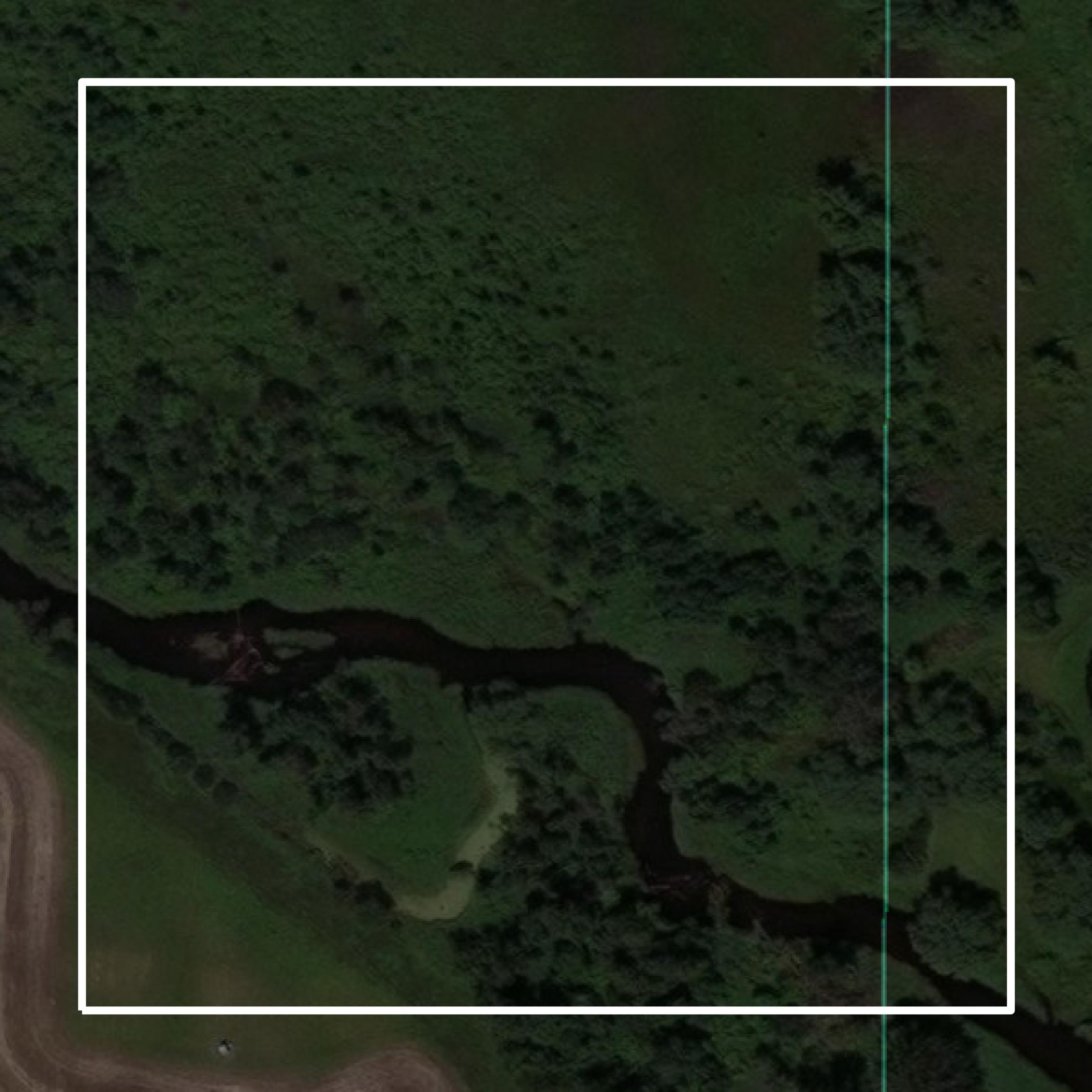 This image shows parcel and building data in Swift County created using GIS data in Equator.