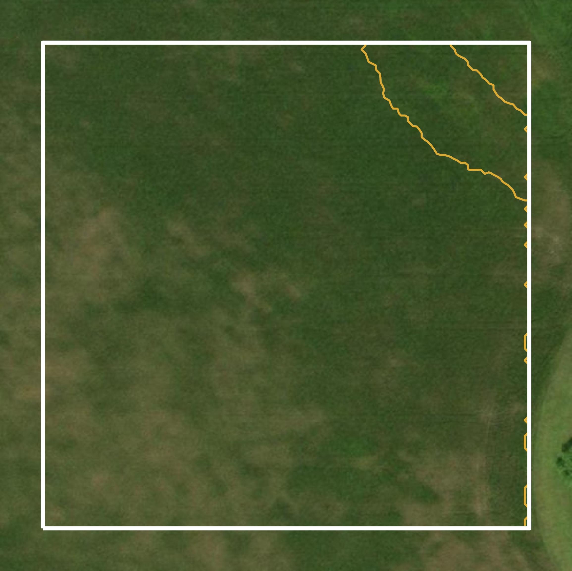 This image shows a contour map in Traverse County created using GIS data in Equator.