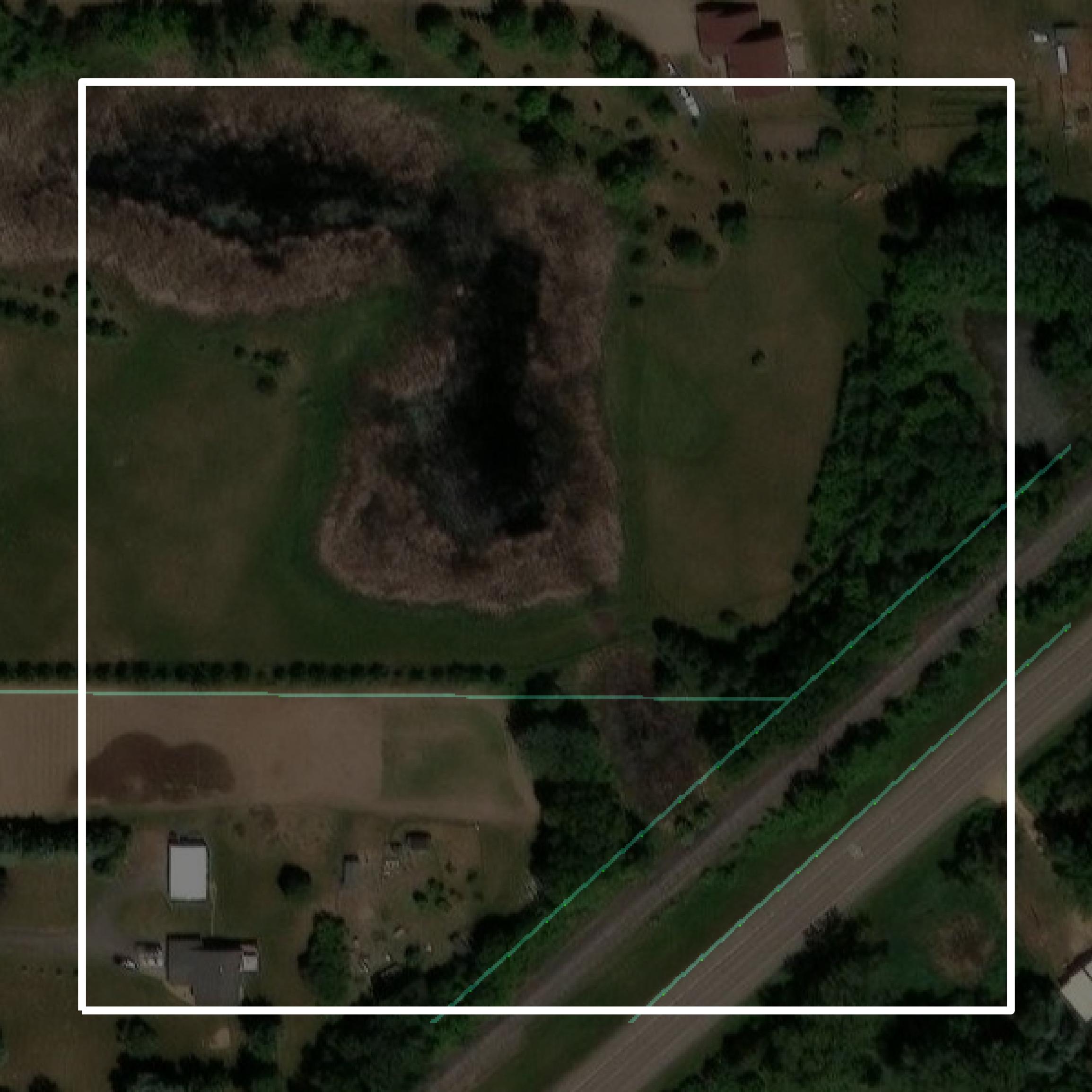 This image shows parcel and building data in Washington County created using GIS data in Equator.