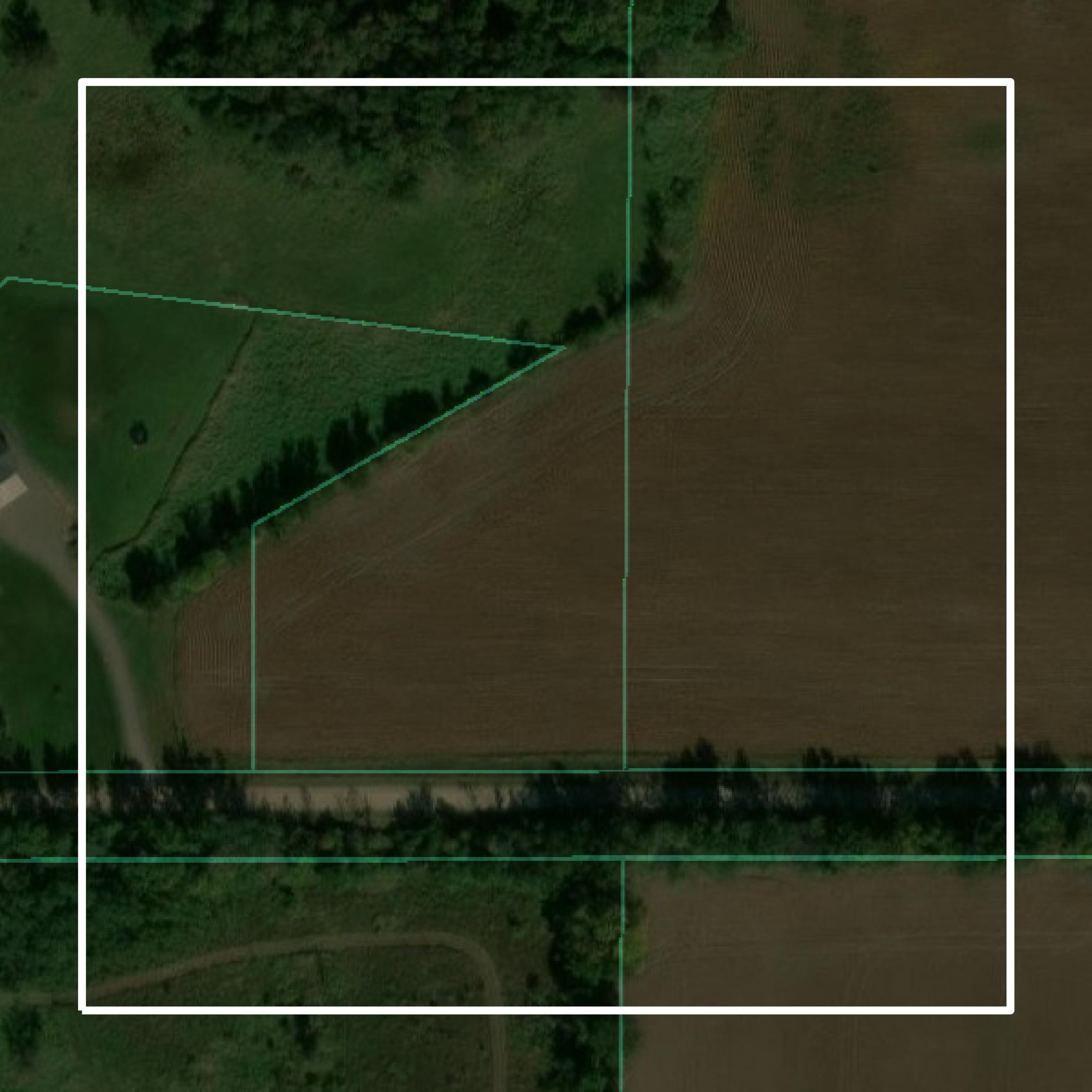 This image shows parcel and building data in Wright County created using GIS data in Equator.