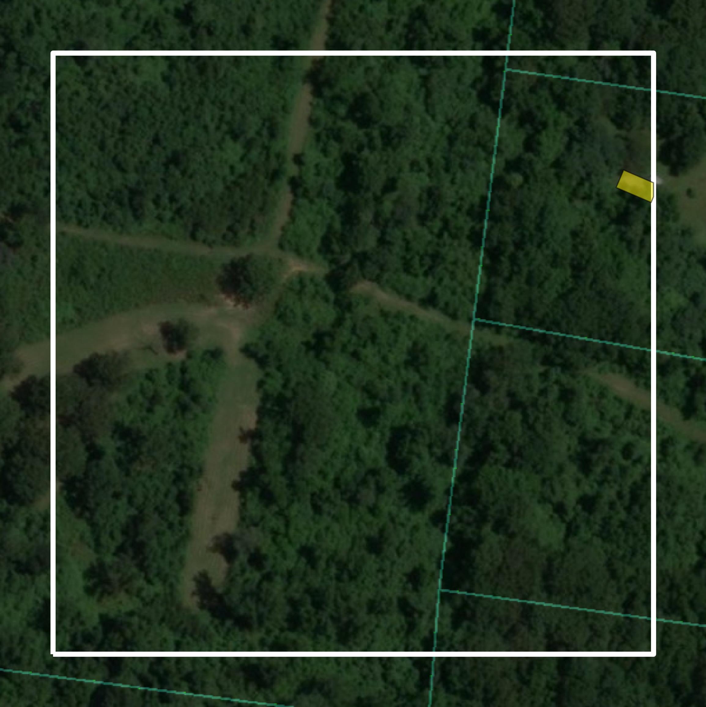 This image shows parcel and building data in Adams County created using GIS data in Equator.