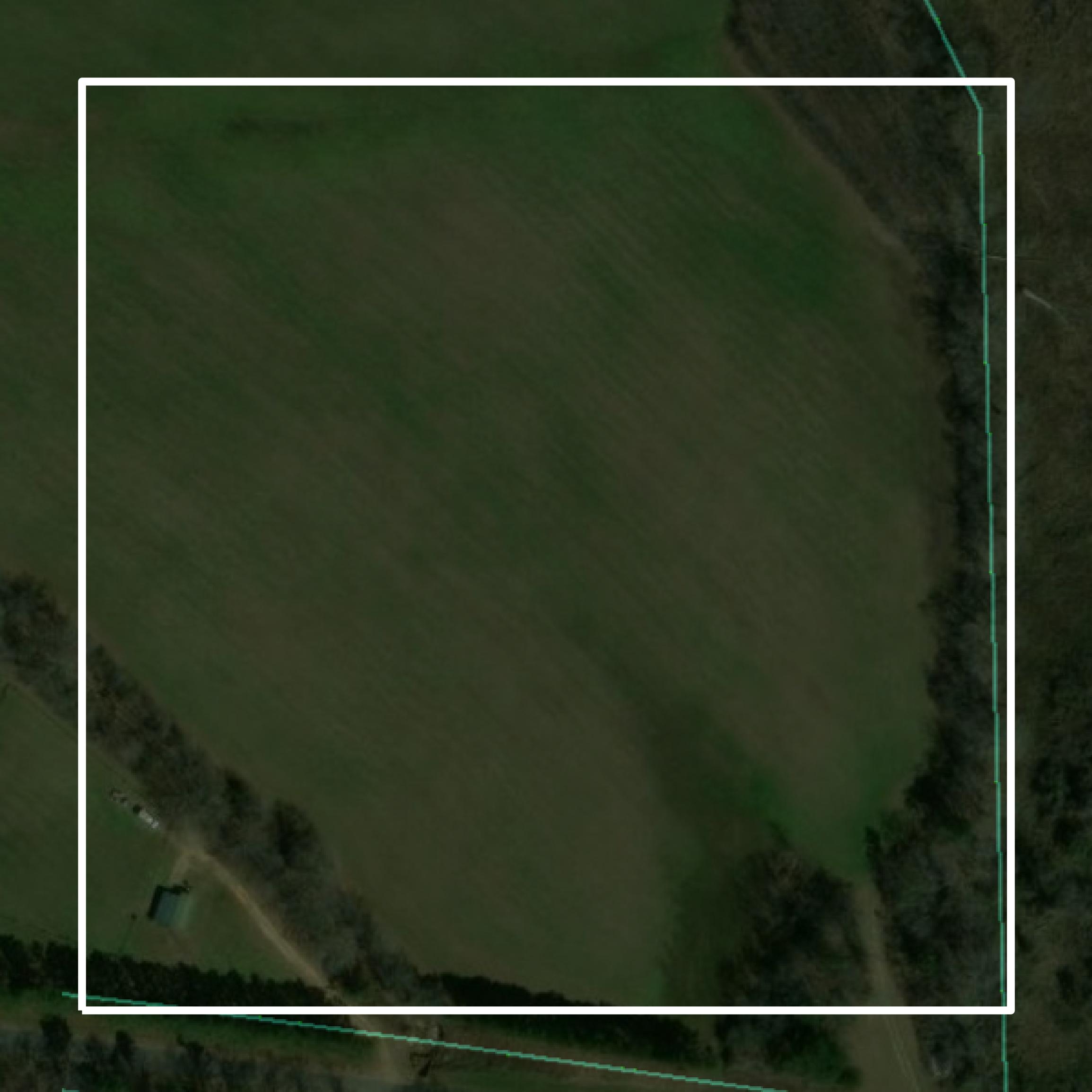 This image shows a contour map in Bolivar County created using GIS data in Equator.