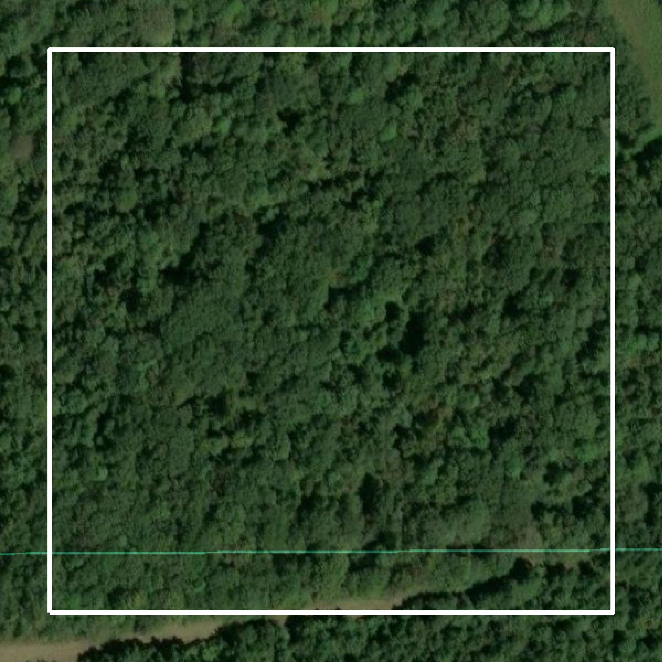 This image shows parcel and building data in Clarke County created using GIS data in Equator.