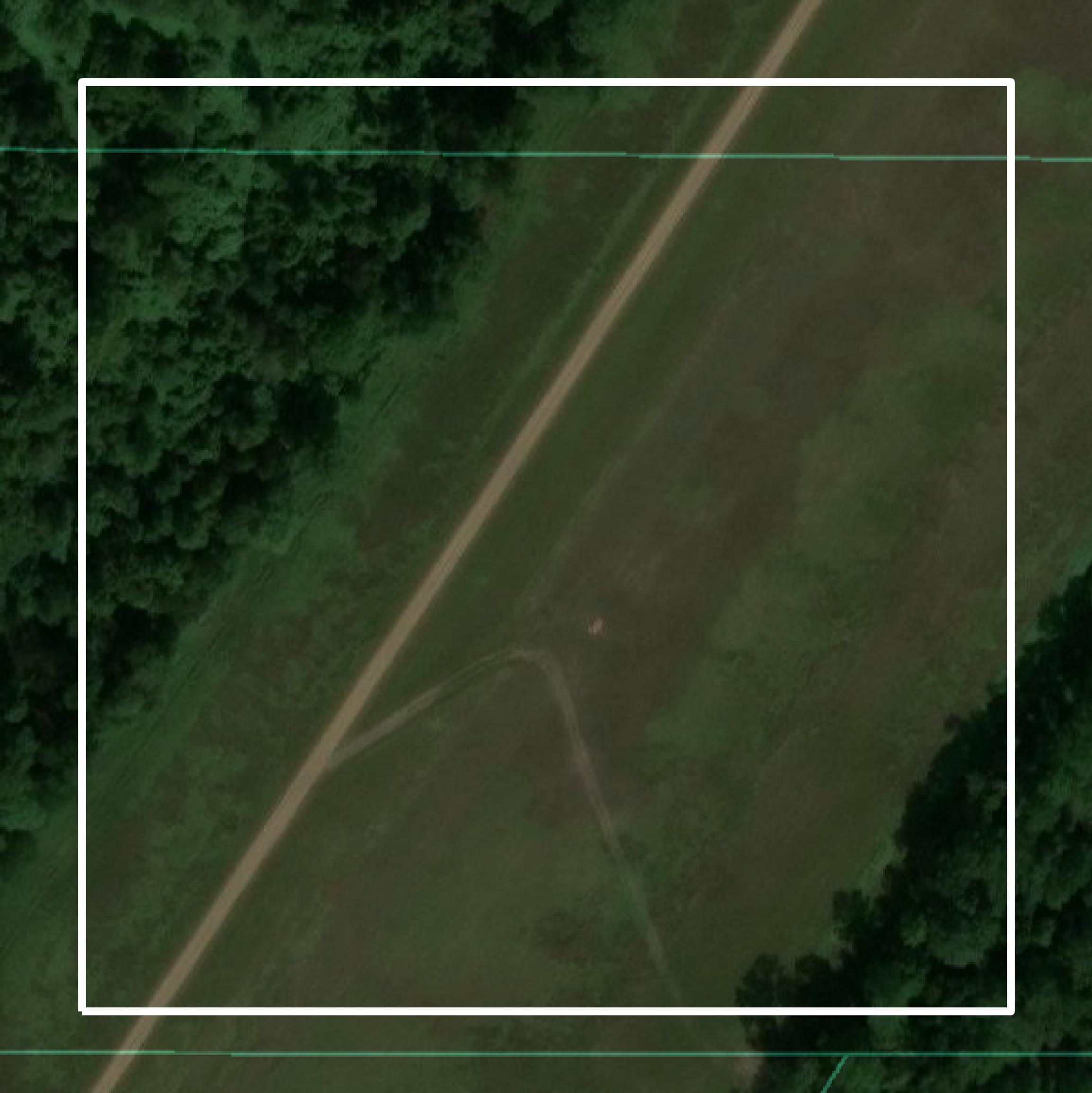 This image shows parcel and building data in Issaquena County created using GIS data in Equator.