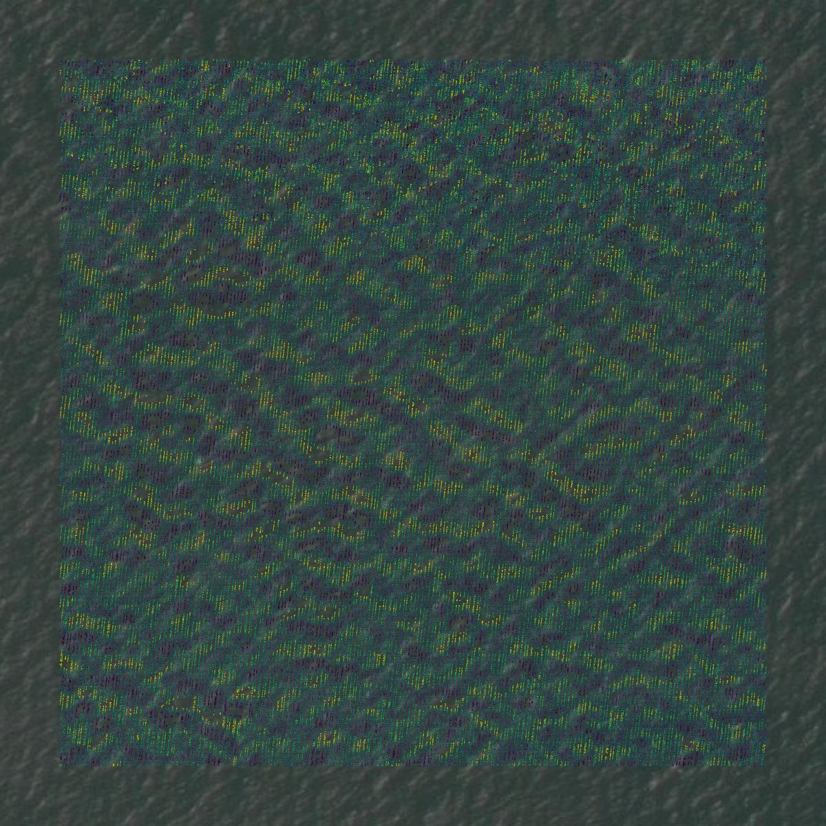 This image shows a LiDAR point cloud in Jackson County created using GIS data in Equator.