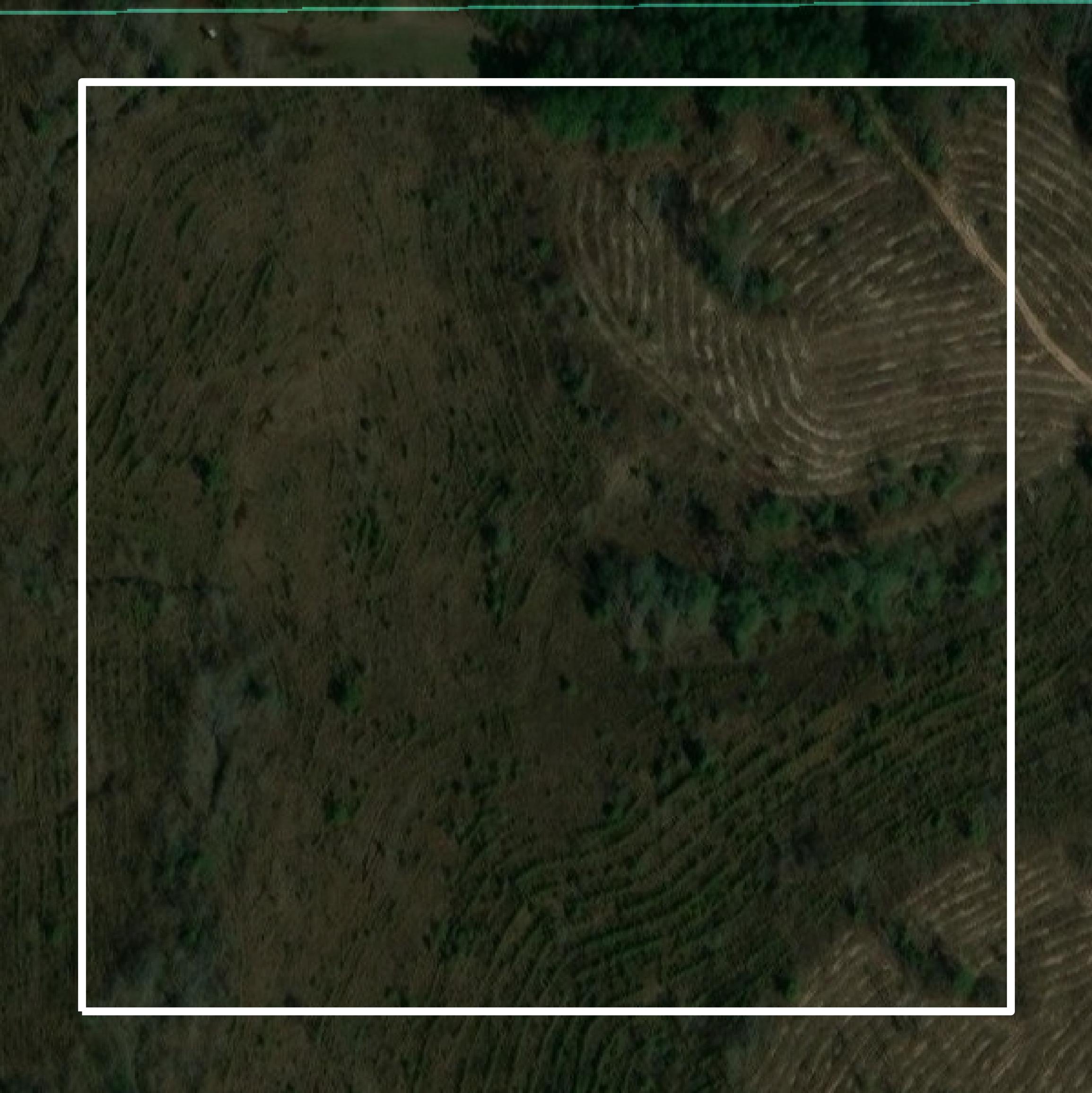 This image shows parcel and building data in Jasper County created using GIS data in Equator.