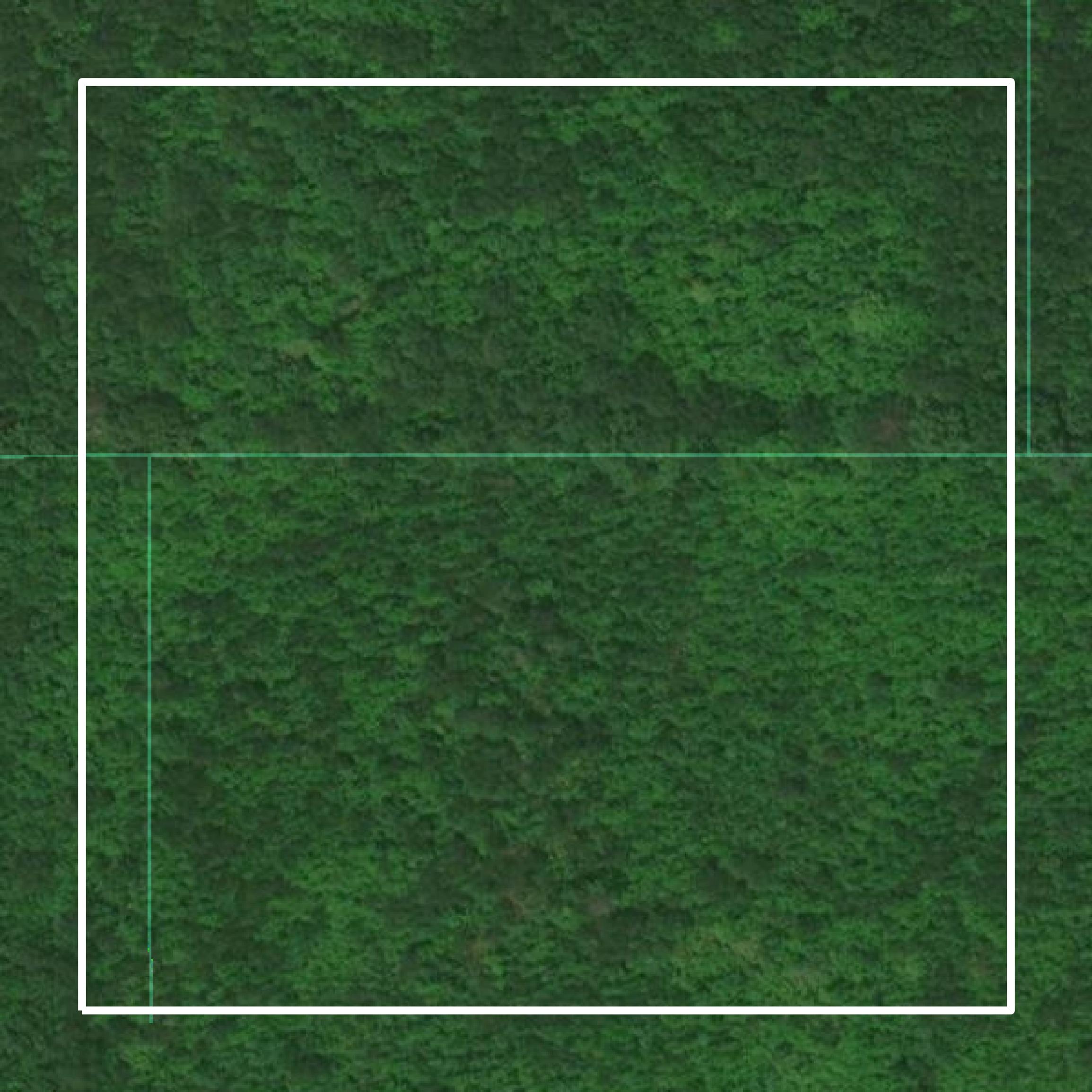 This image shows parcel and building data in Jasper County created using GIS data in Equator.