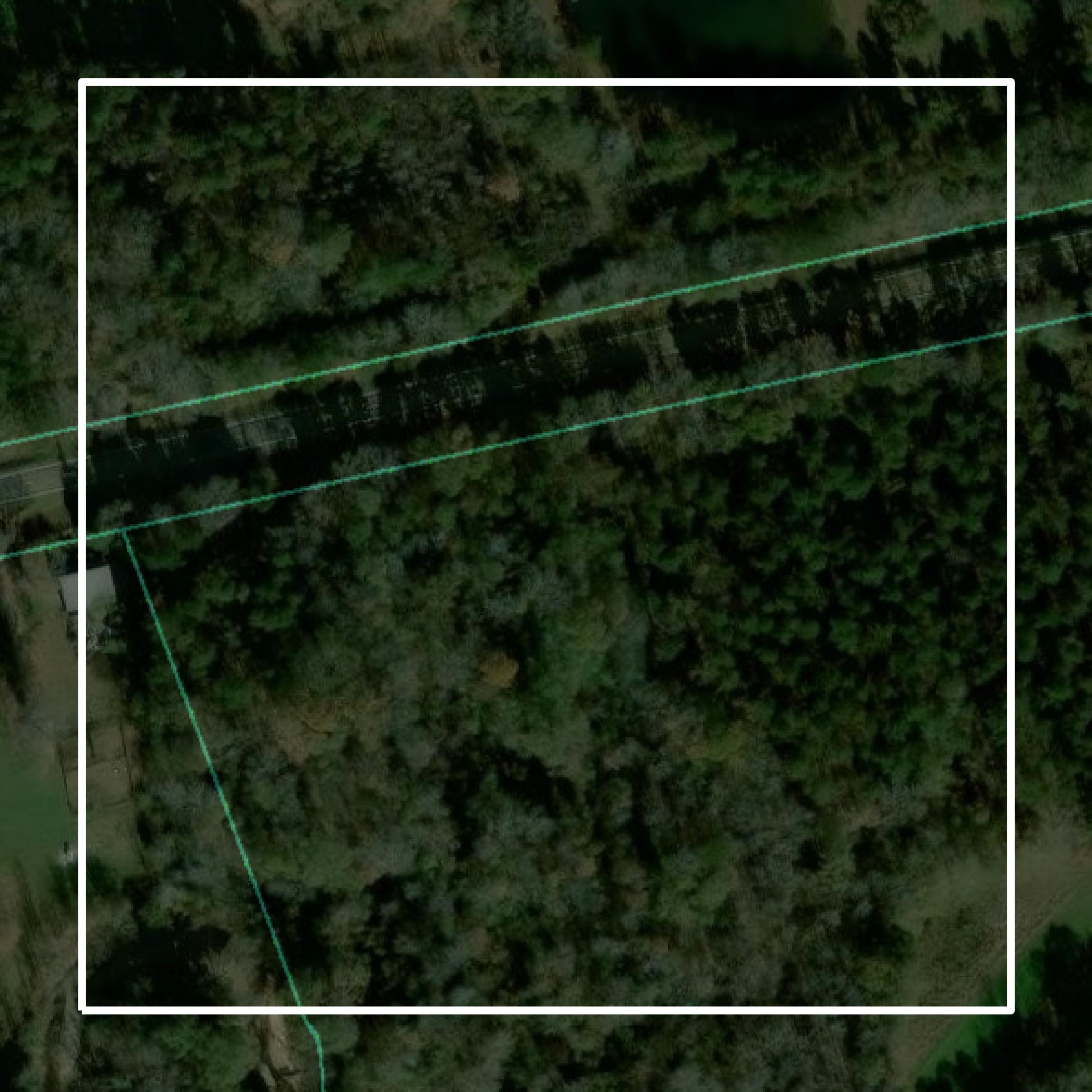 This image shows parcel and building data in Jefferson County created using GIS data in Equator.