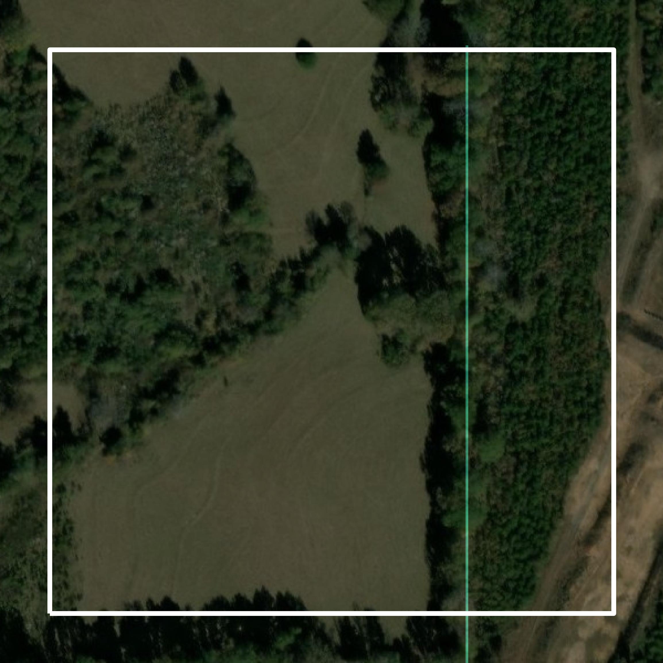 This image shows parcel and building data in Leake County created using GIS data in Equator.