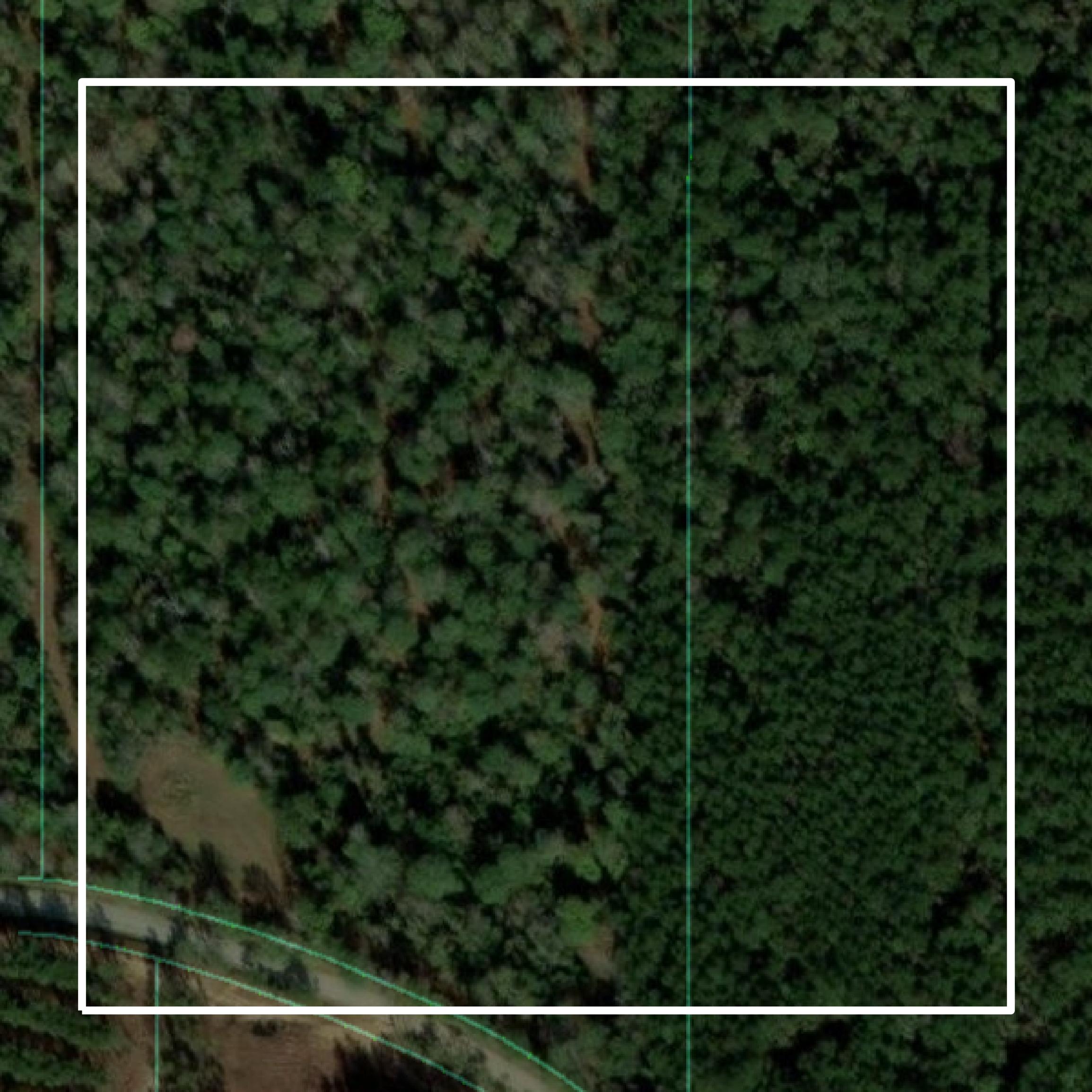 This image shows parcel and building data in Lincoln County created using GIS data in Equator.