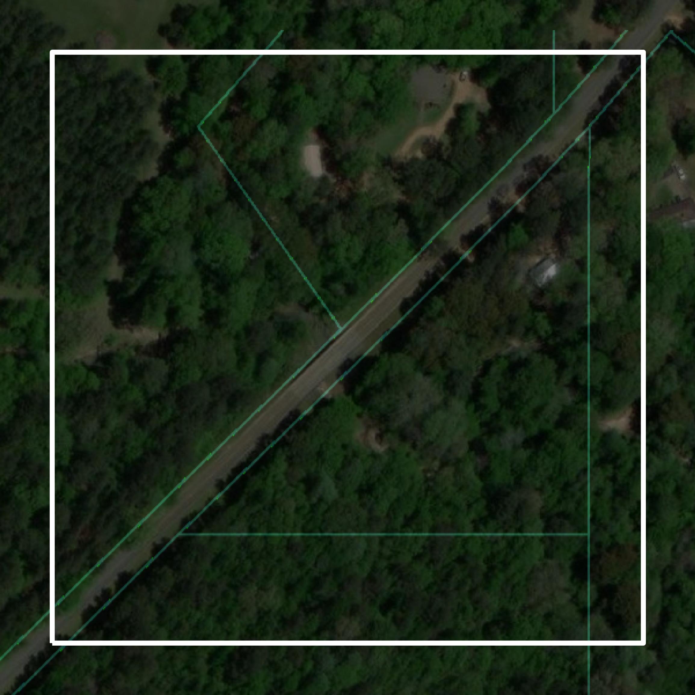 This image shows parcel and building data in Lincoln County created using GIS data in Equator.