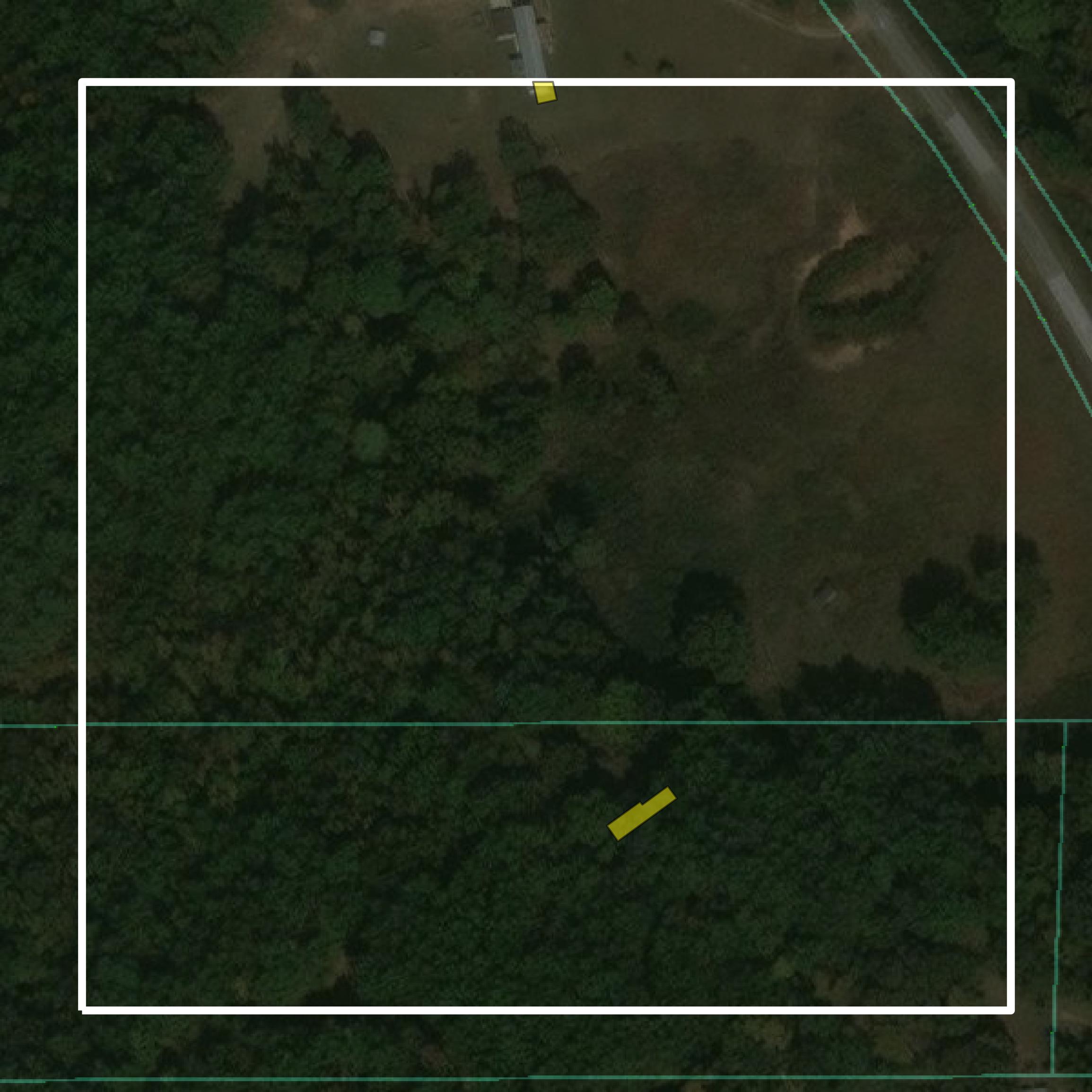 This image shows parcel and building data in Marshall County created using GIS data in Equator.
