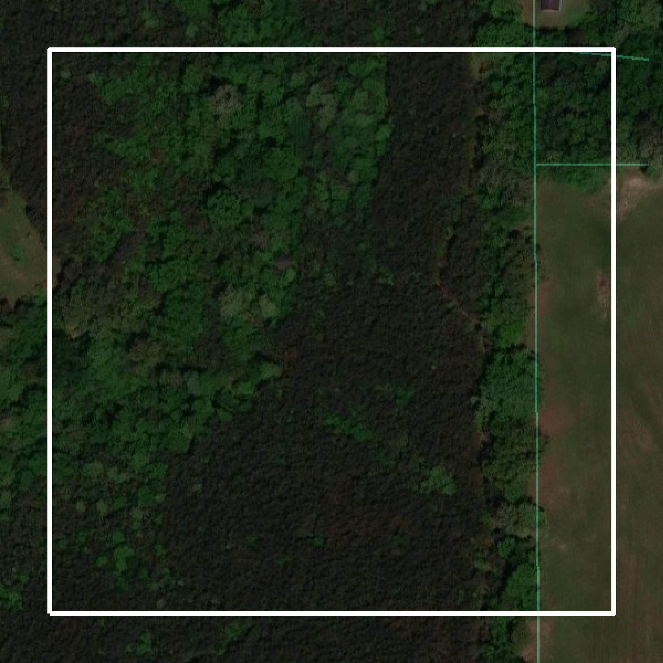 This image shows parcel and building data in Marshall County created using GIS data in Equator.