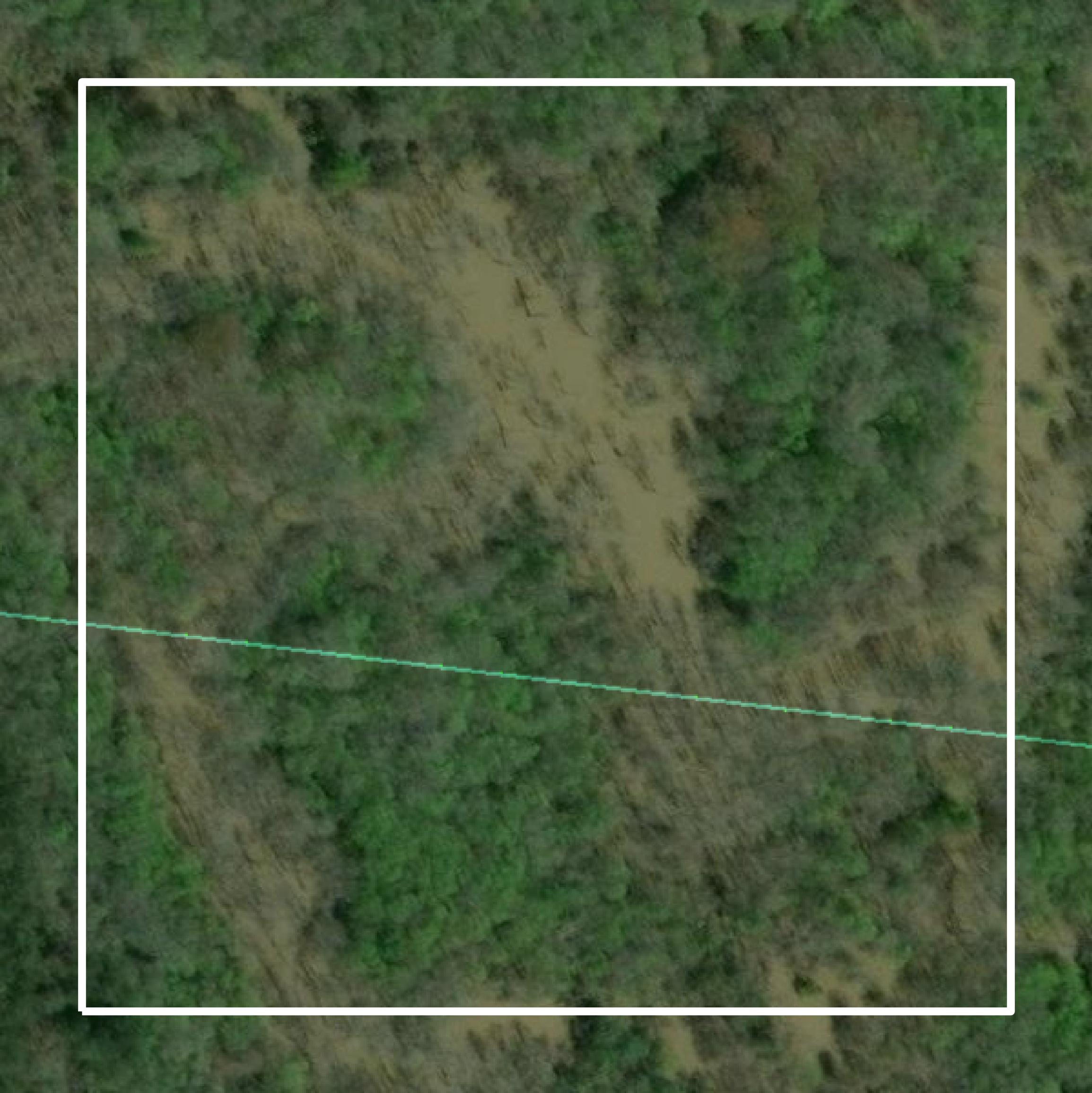 This image shows parcel and building data in Monroe County created using GIS data in Equator.