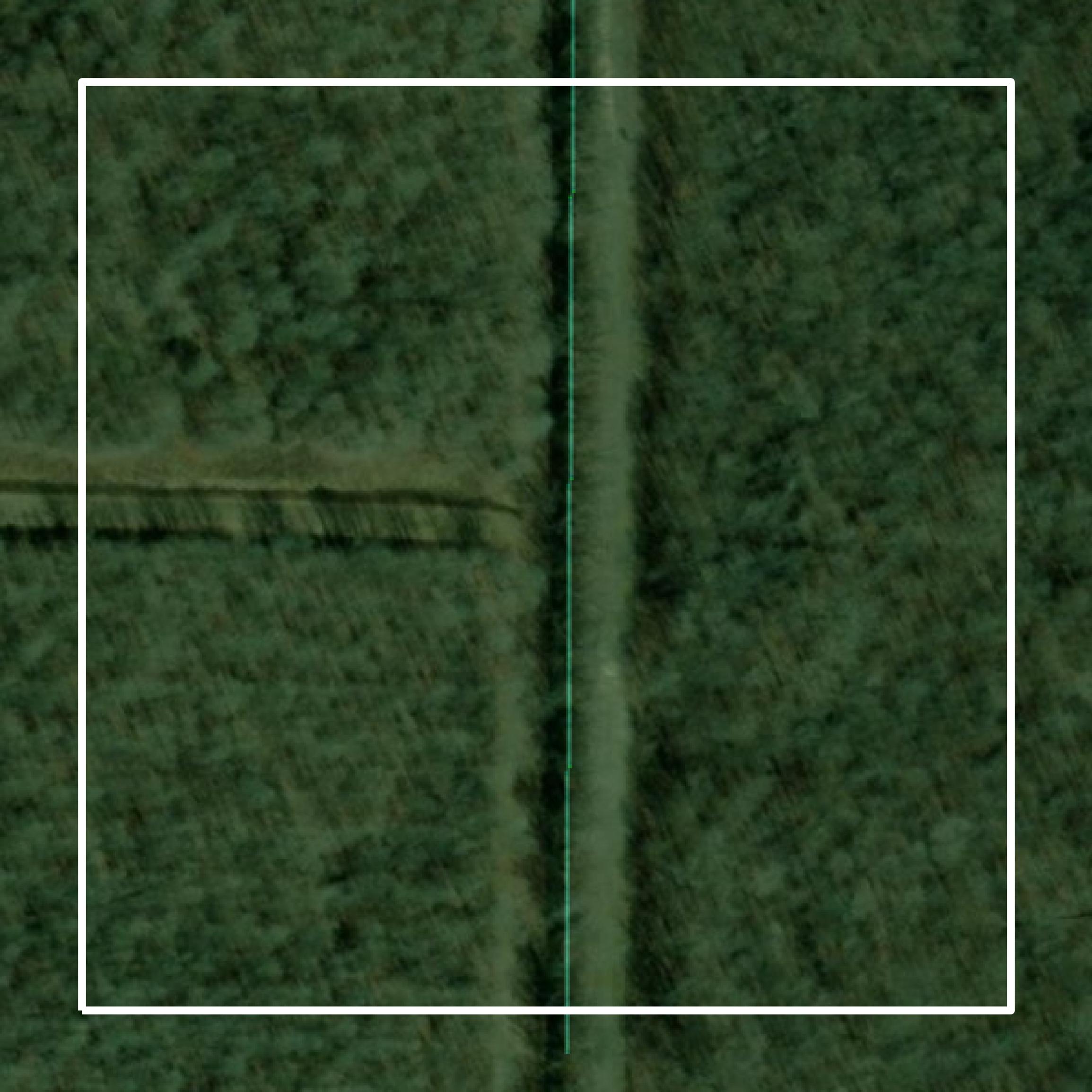 This image shows parcel and building data in Sharkey County created using GIS data in Equator.