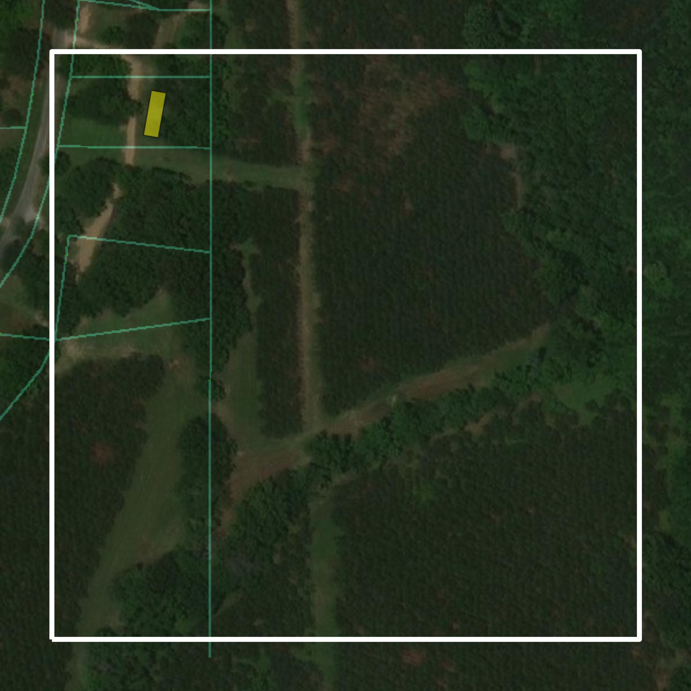 This image shows parcel and building data in Smith County created using GIS data in Equator.