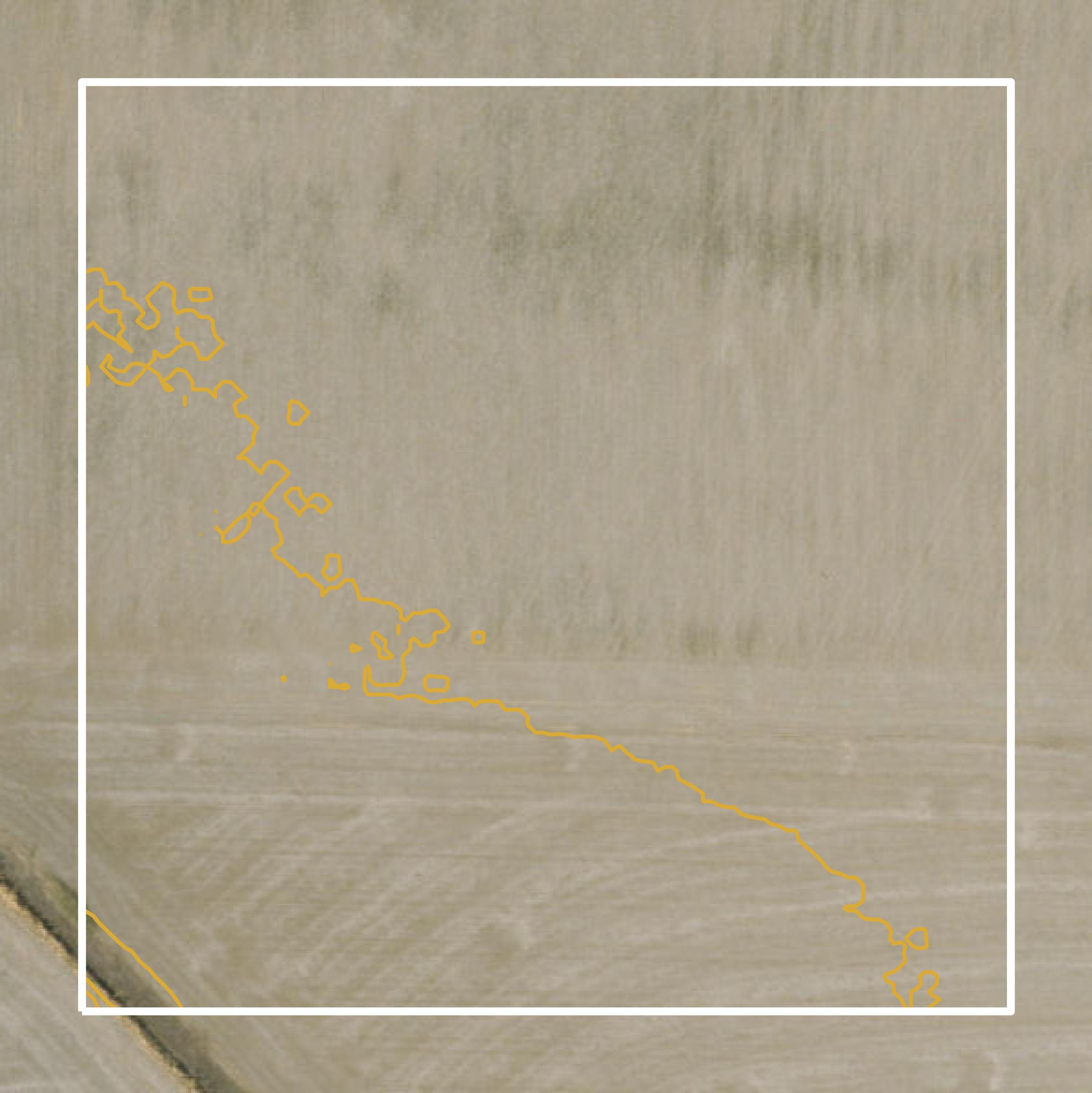 This image shows a contour map in Andrew County created using GIS data in Equator.