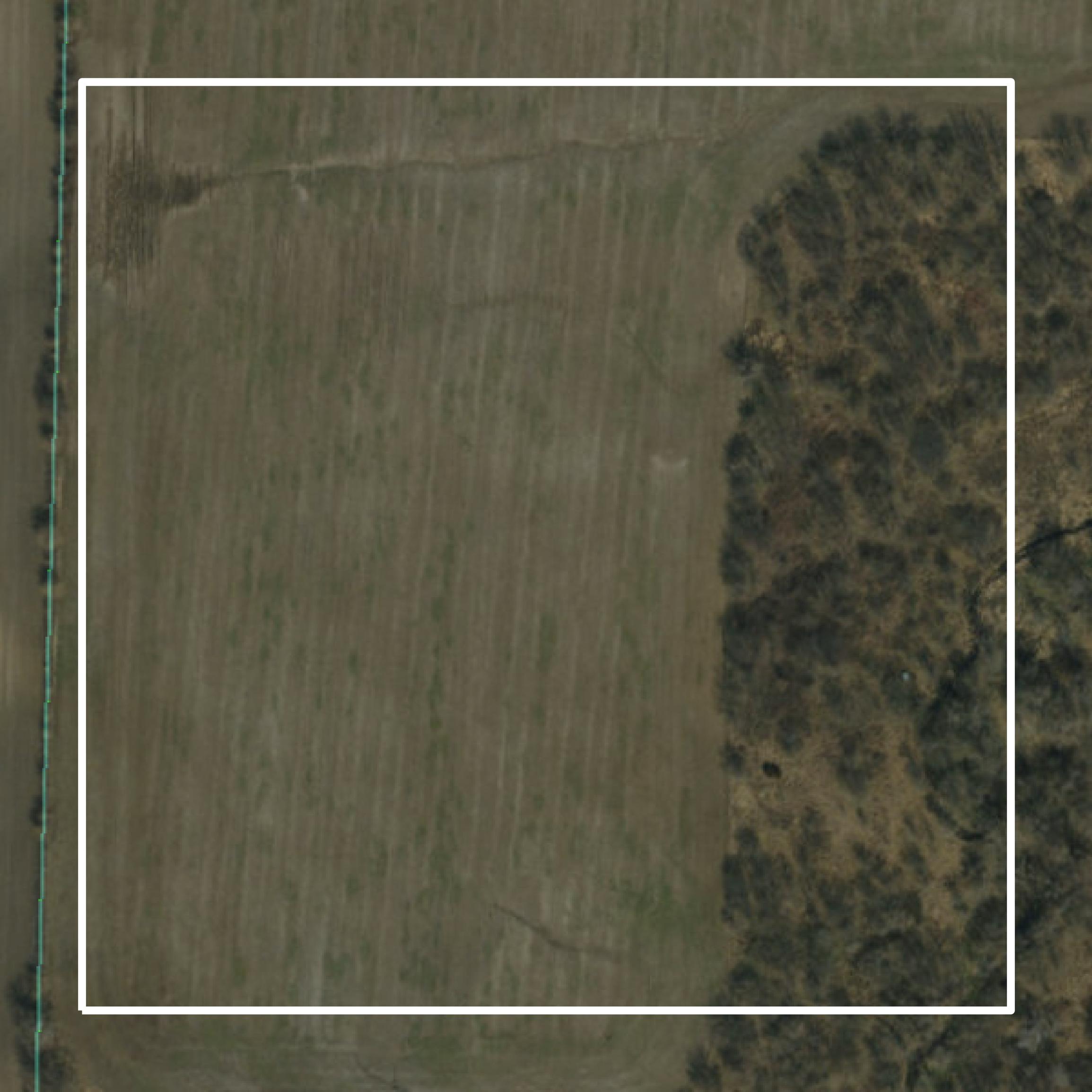 This image shows parcel and building data in Bates County created using GIS data in Equator.