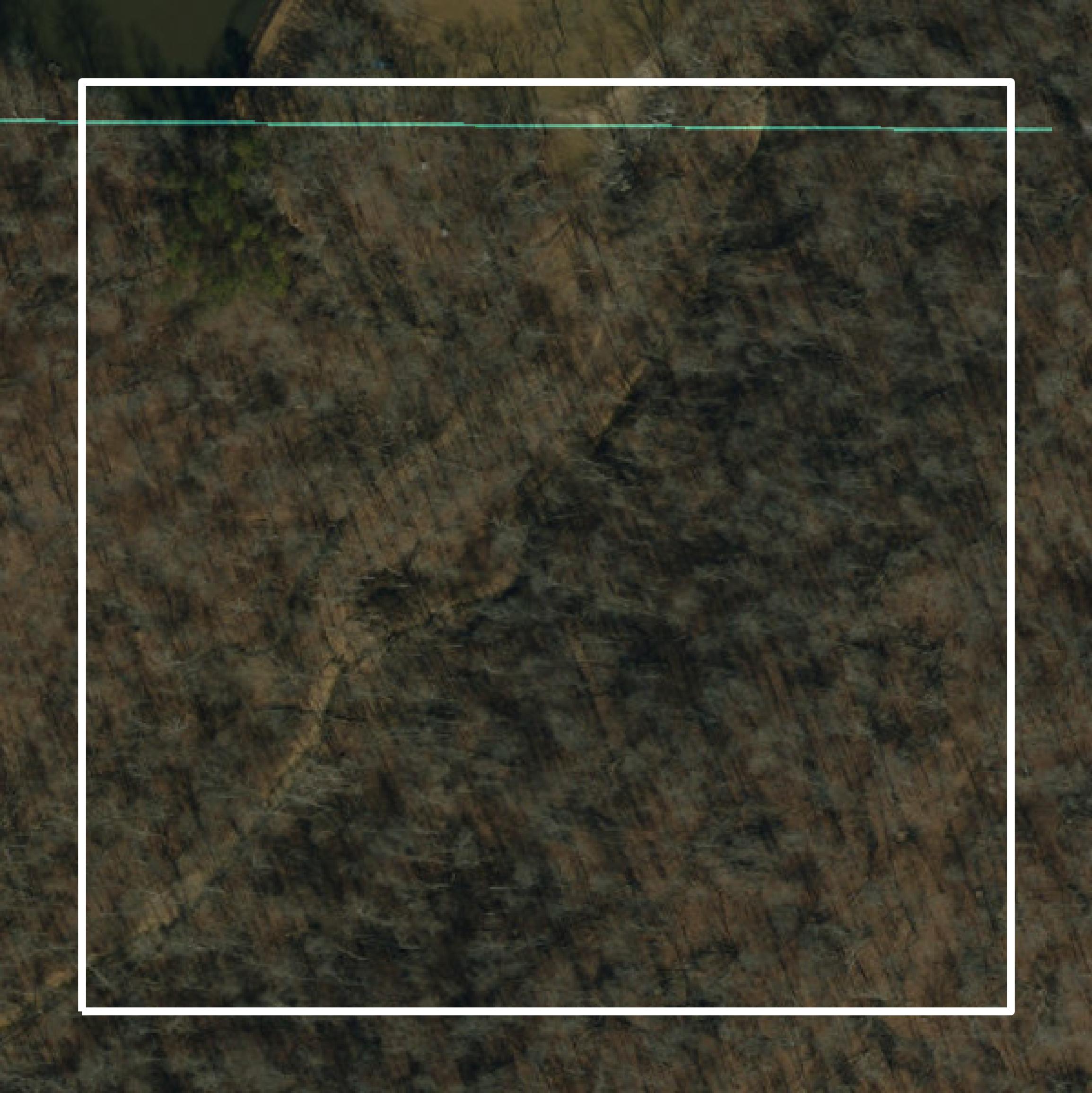 This image shows parcel and building data in Bollinger County created using GIS data in Equator.