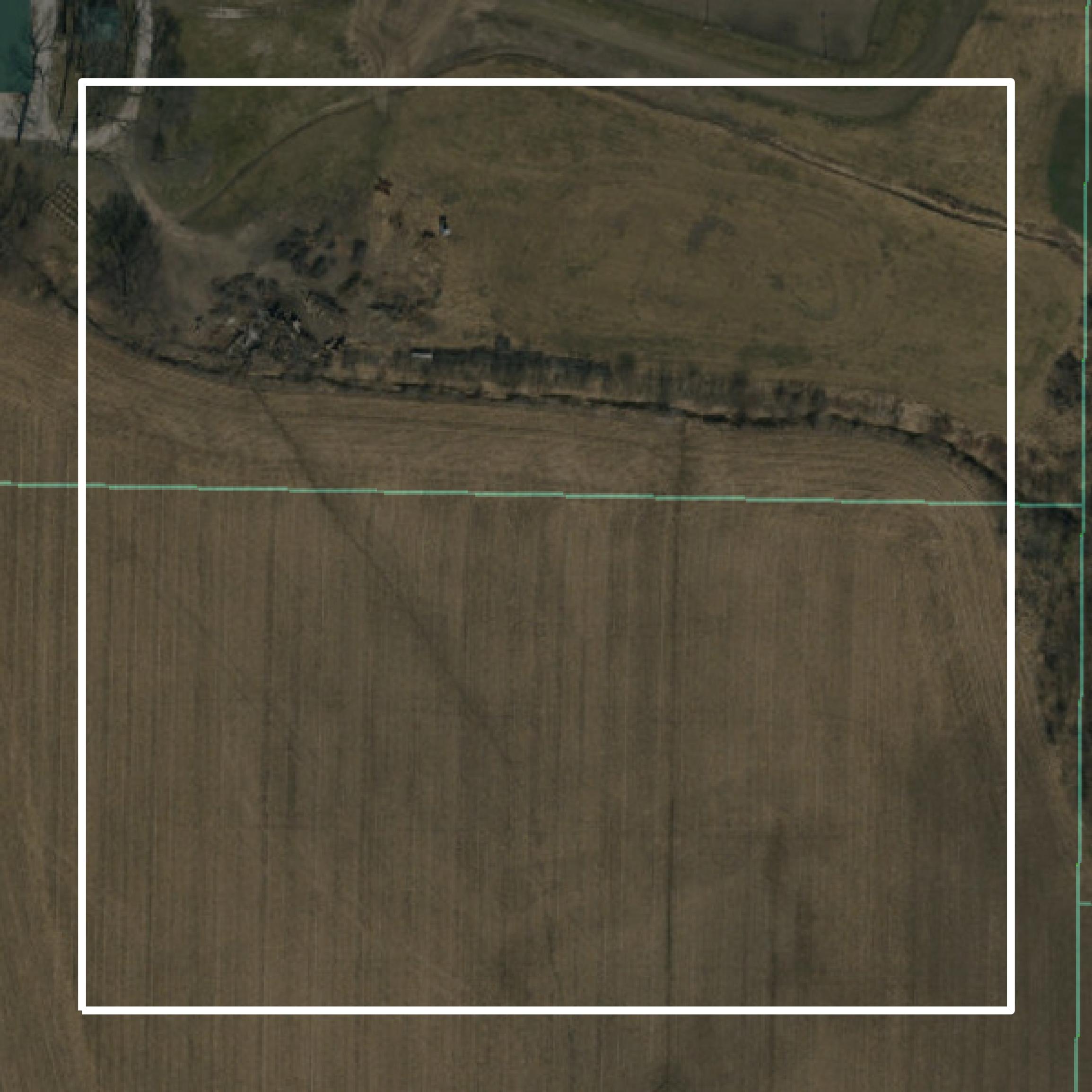 This image shows parcel and building data in Caldwell County created using GIS data in Equator.