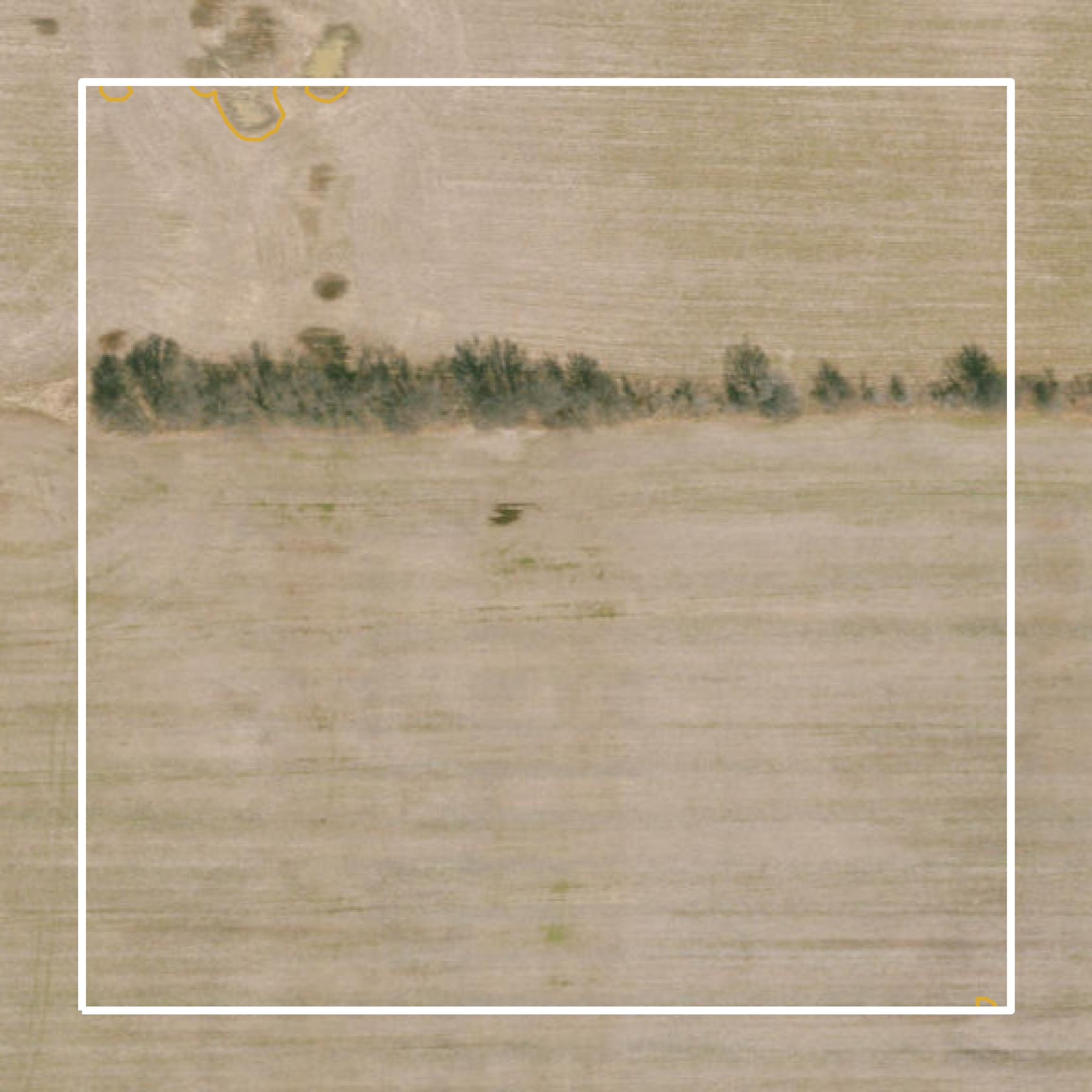 This image shows a contour map in Callaway County created using GIS data in Equator.